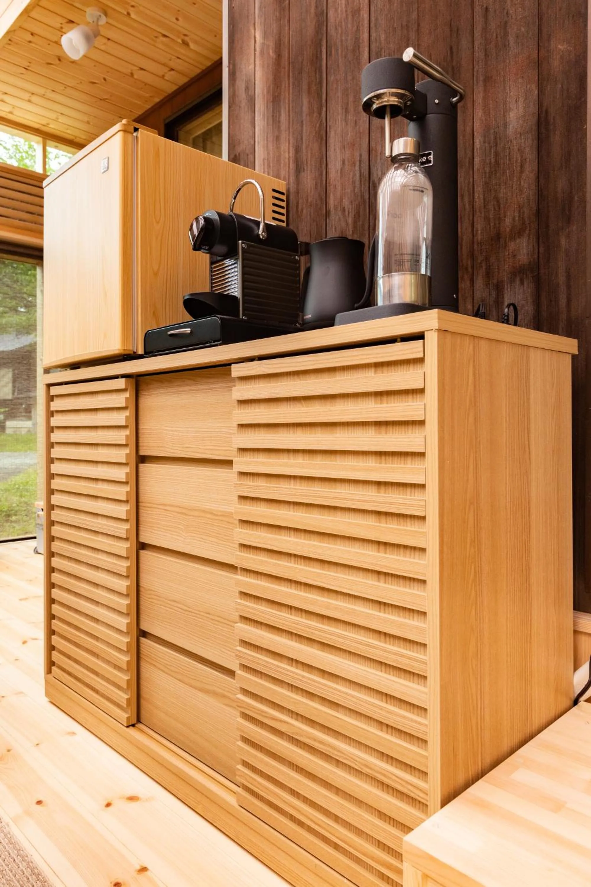 Coffee/tea facilities in Nature Cottage Akabeko