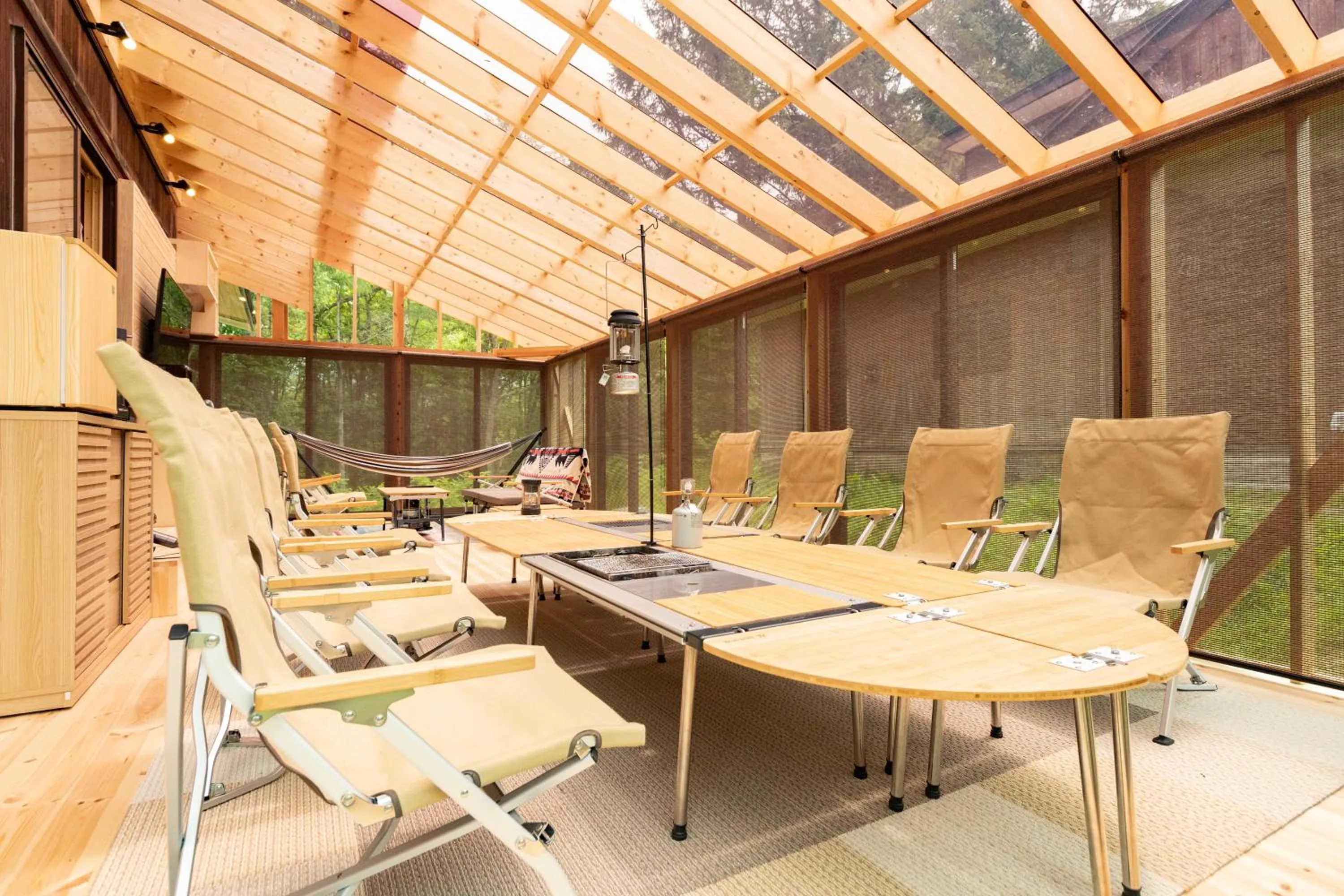 Balcony/Terrace in Nature Cottage Akabeko