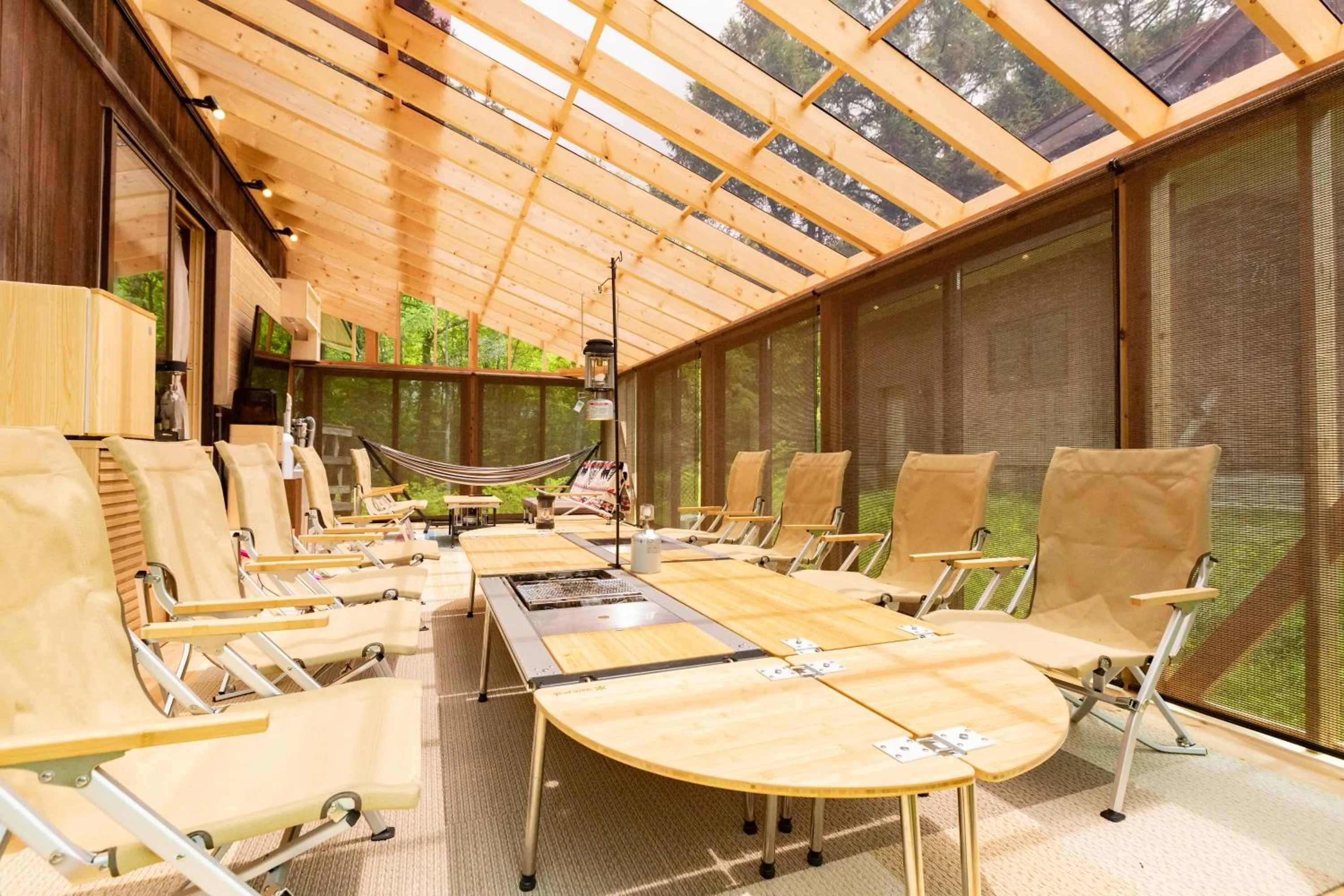 Balcony/Terrace in Nature Cottage Akabeko