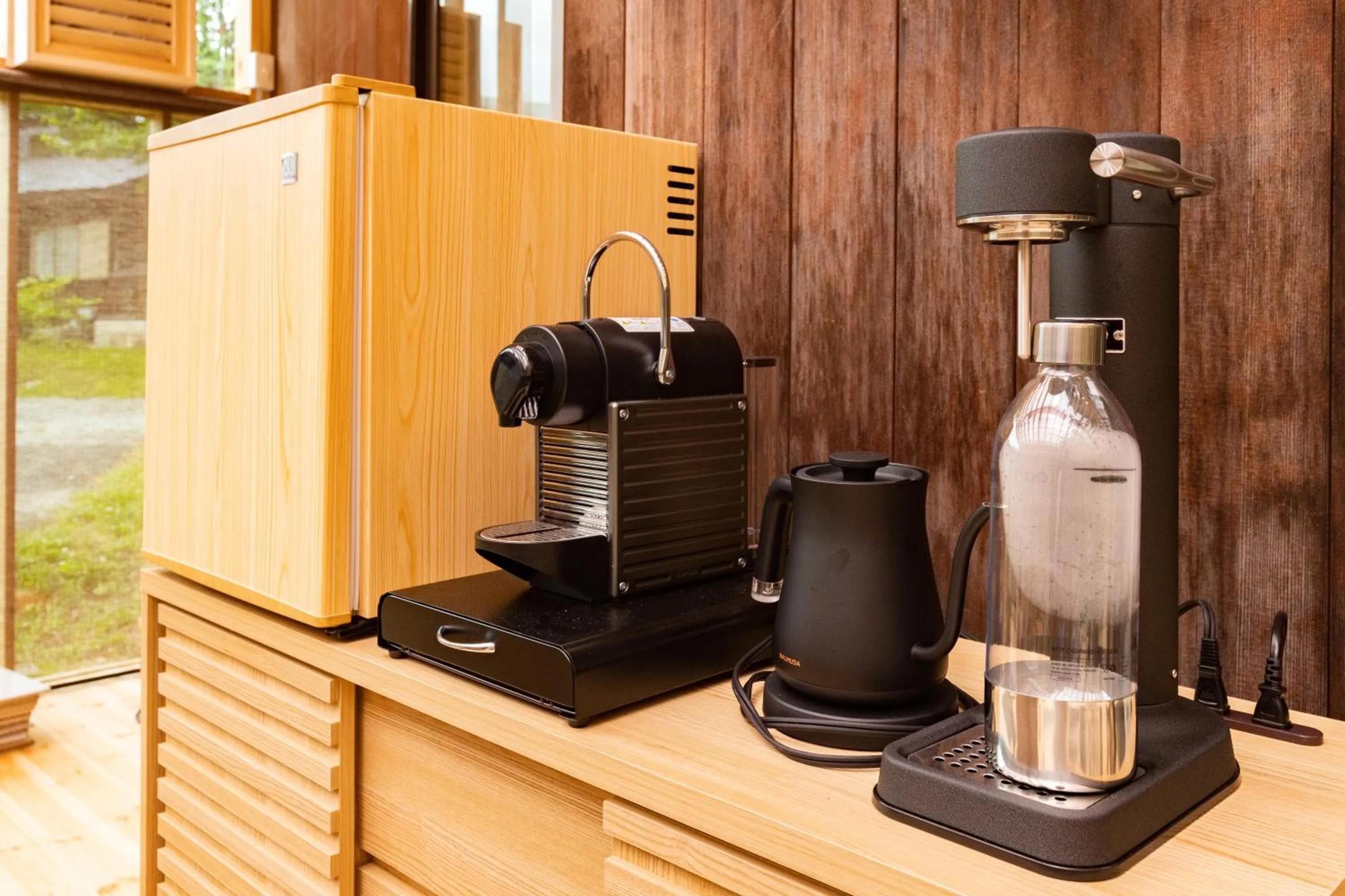 Coffee/tea facilities in Nature Cottage Akabeko