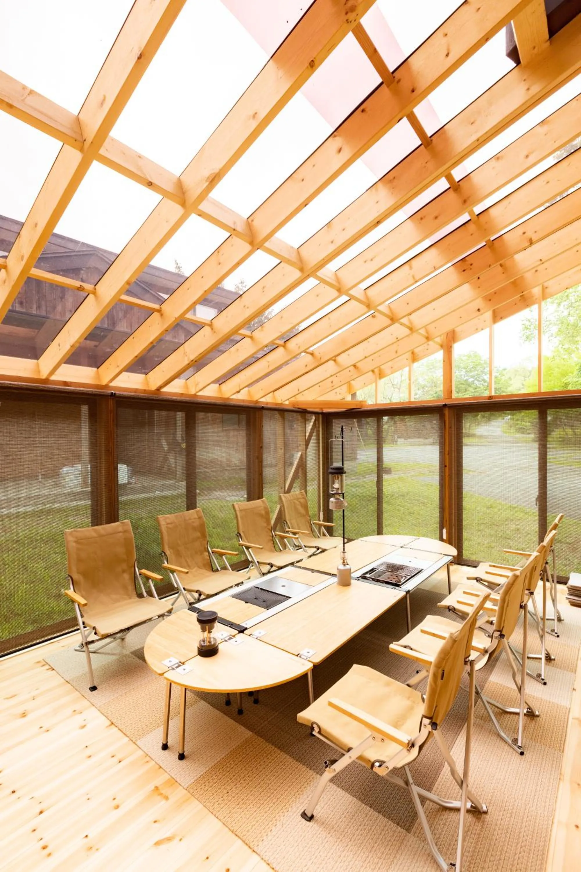 Balcony/Terrace in Nature Cottage Akabeko