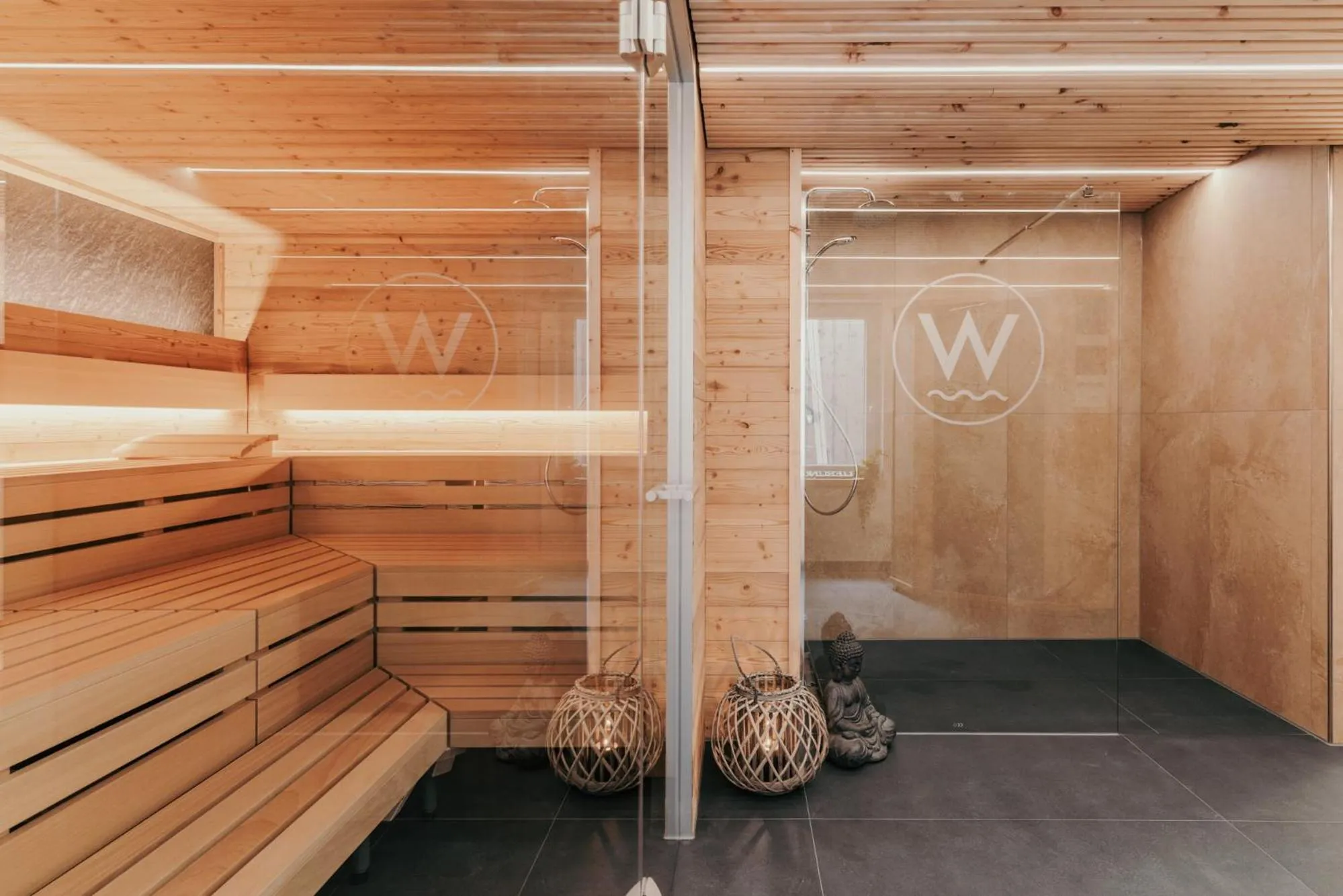 Sauna in Hotel-Gasthof Der Wiesengrund