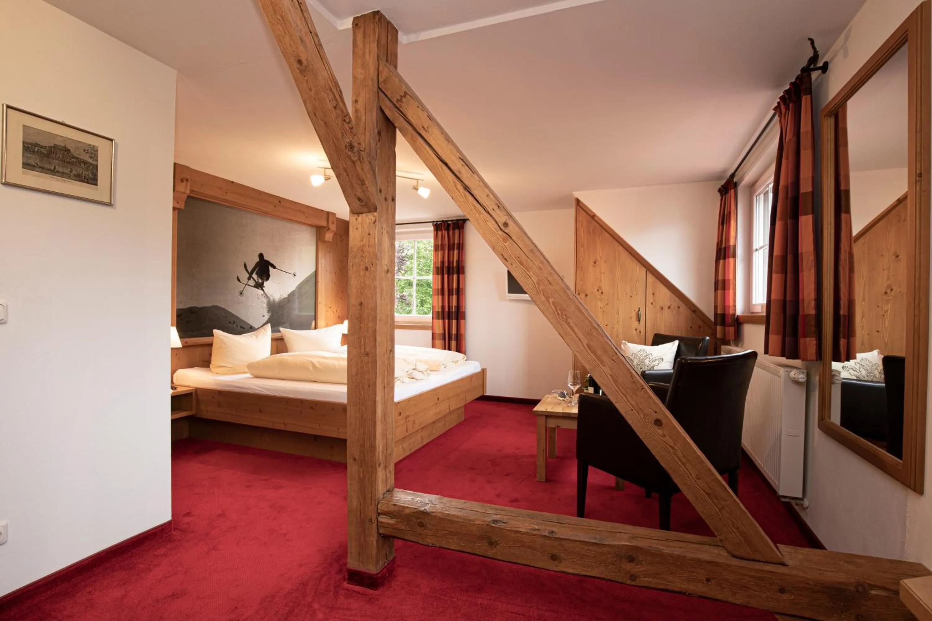 Photo of the whole room, Bed in Hotel-Gasthof Der Wiesengrund