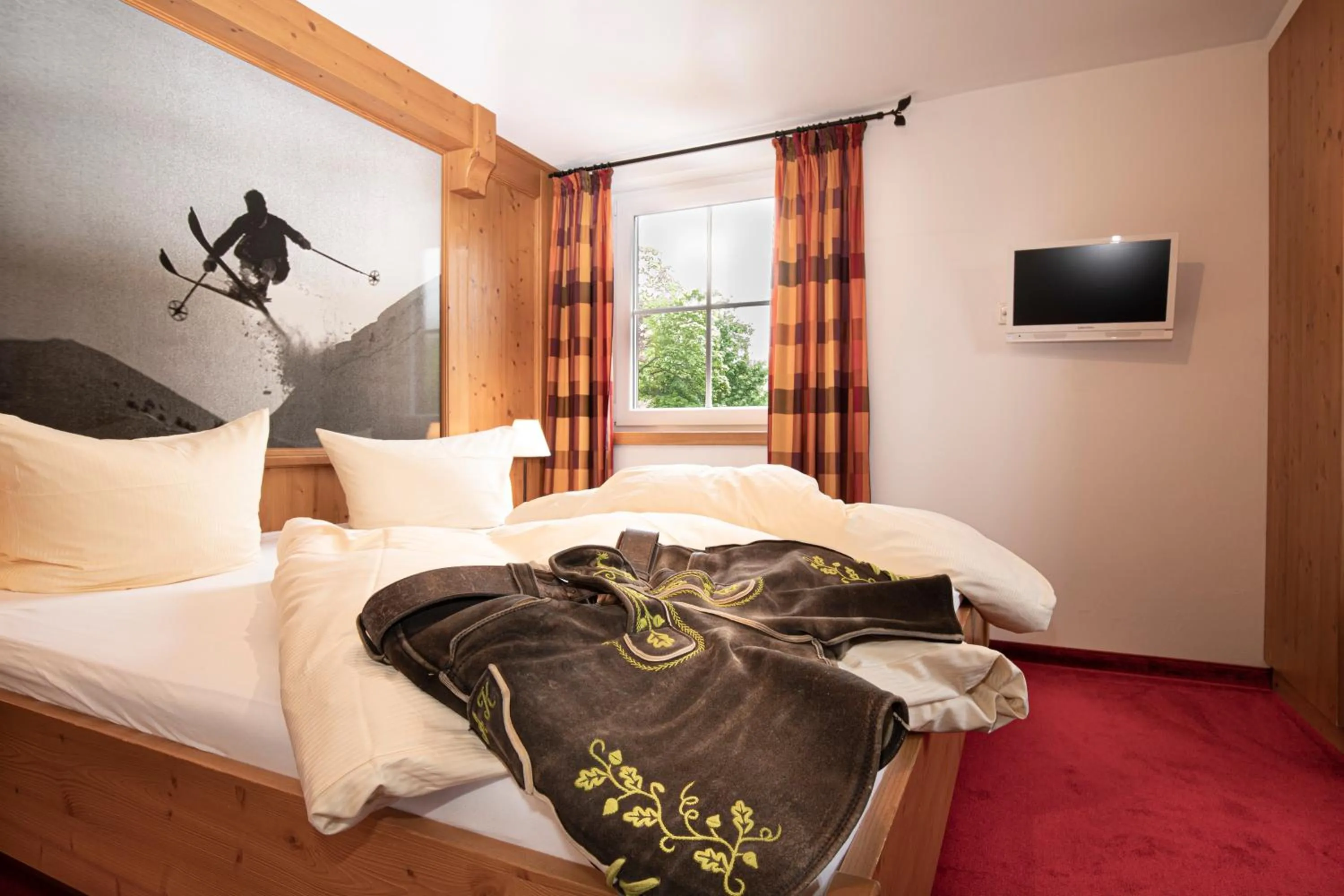 Bed in Hotel-Gasthof Der Wiesengrund