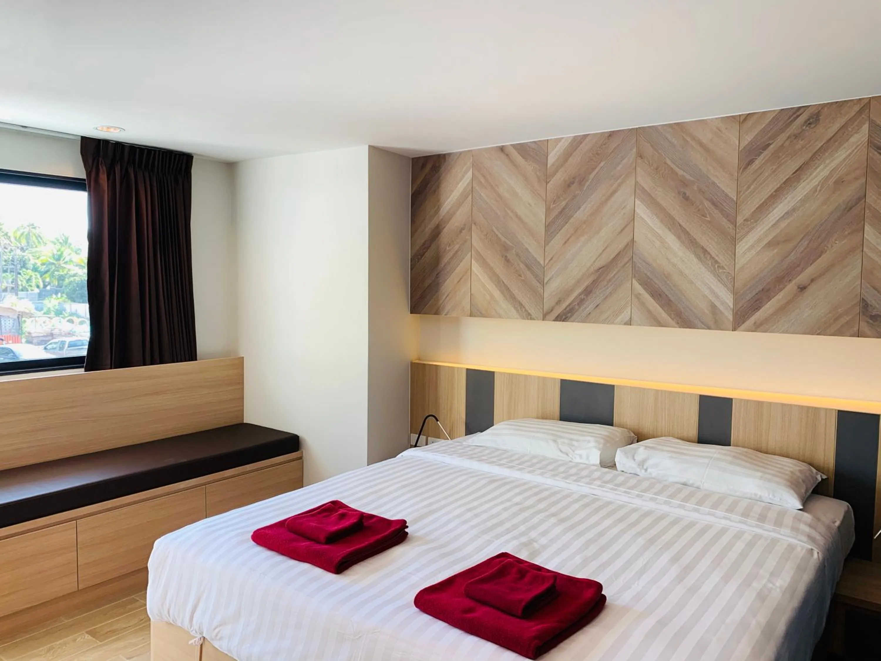 Property building, Bed in Room Actually