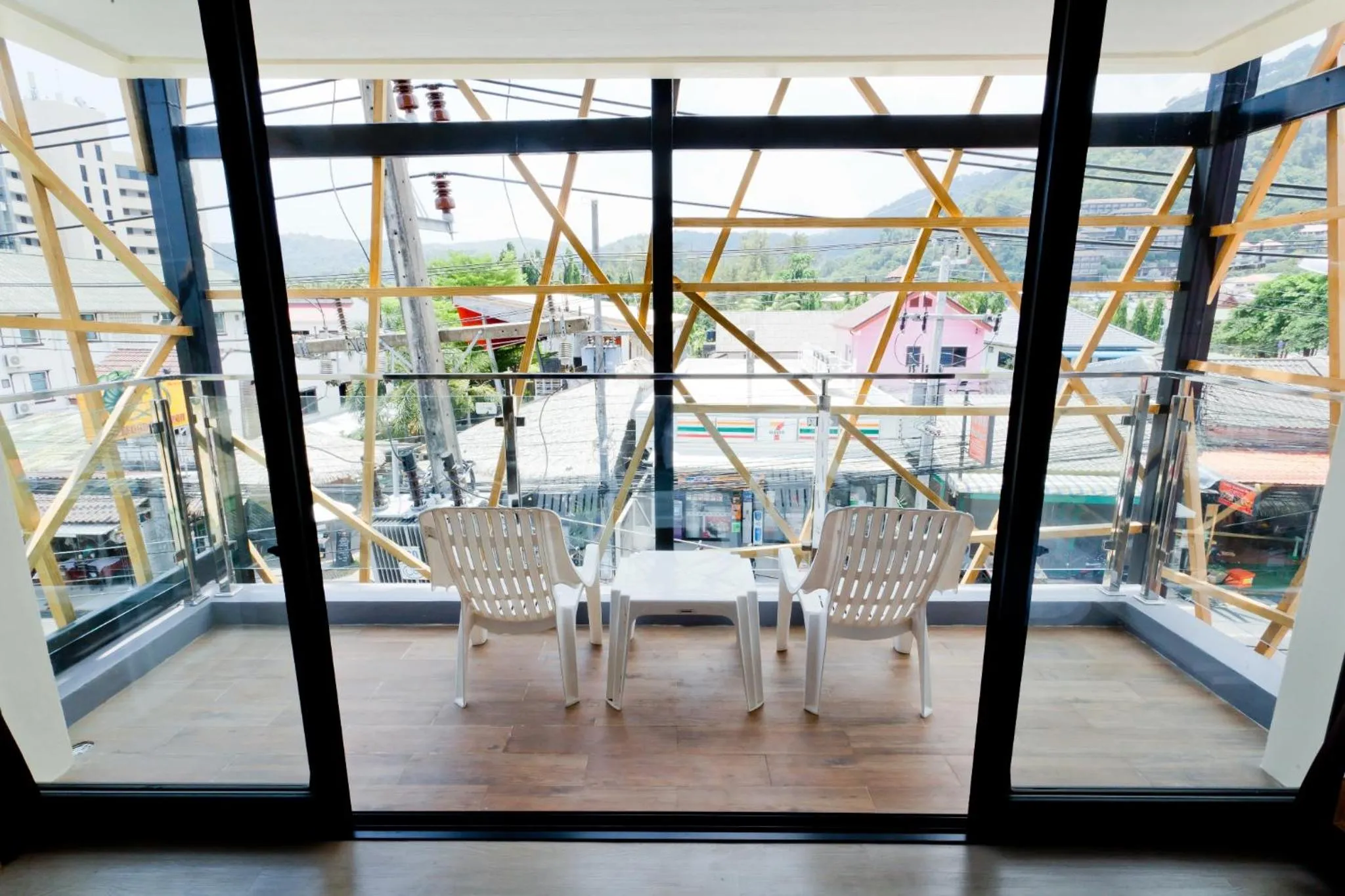 Balcony/Terrace in Room Actually