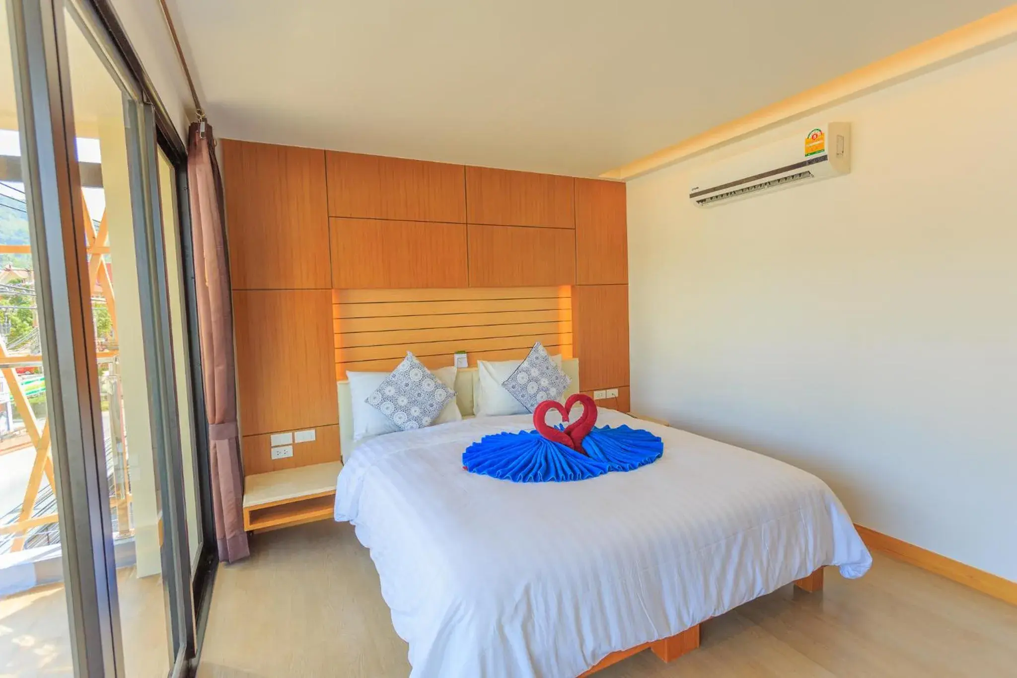 Deluxe Double room Backside in Room Actually Deluxe Double room Backside in Room Actually