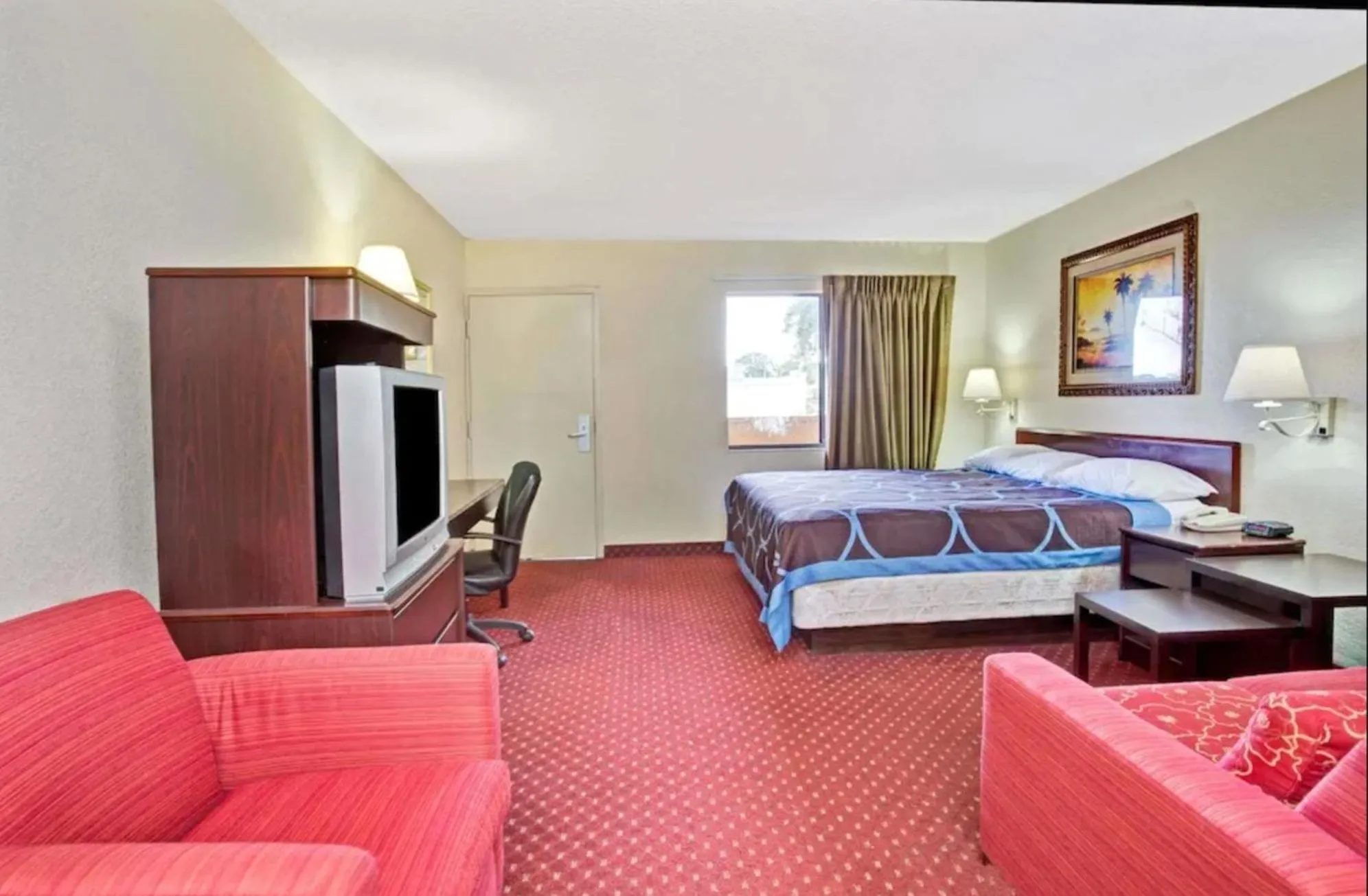 Bed in Economy Inn Jax-OP