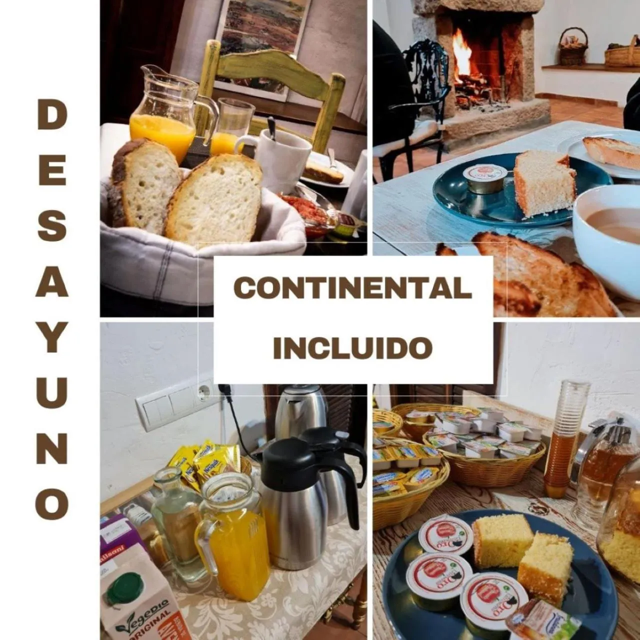 Food and drinks in Posada Peña Pintada by Vivere Stays