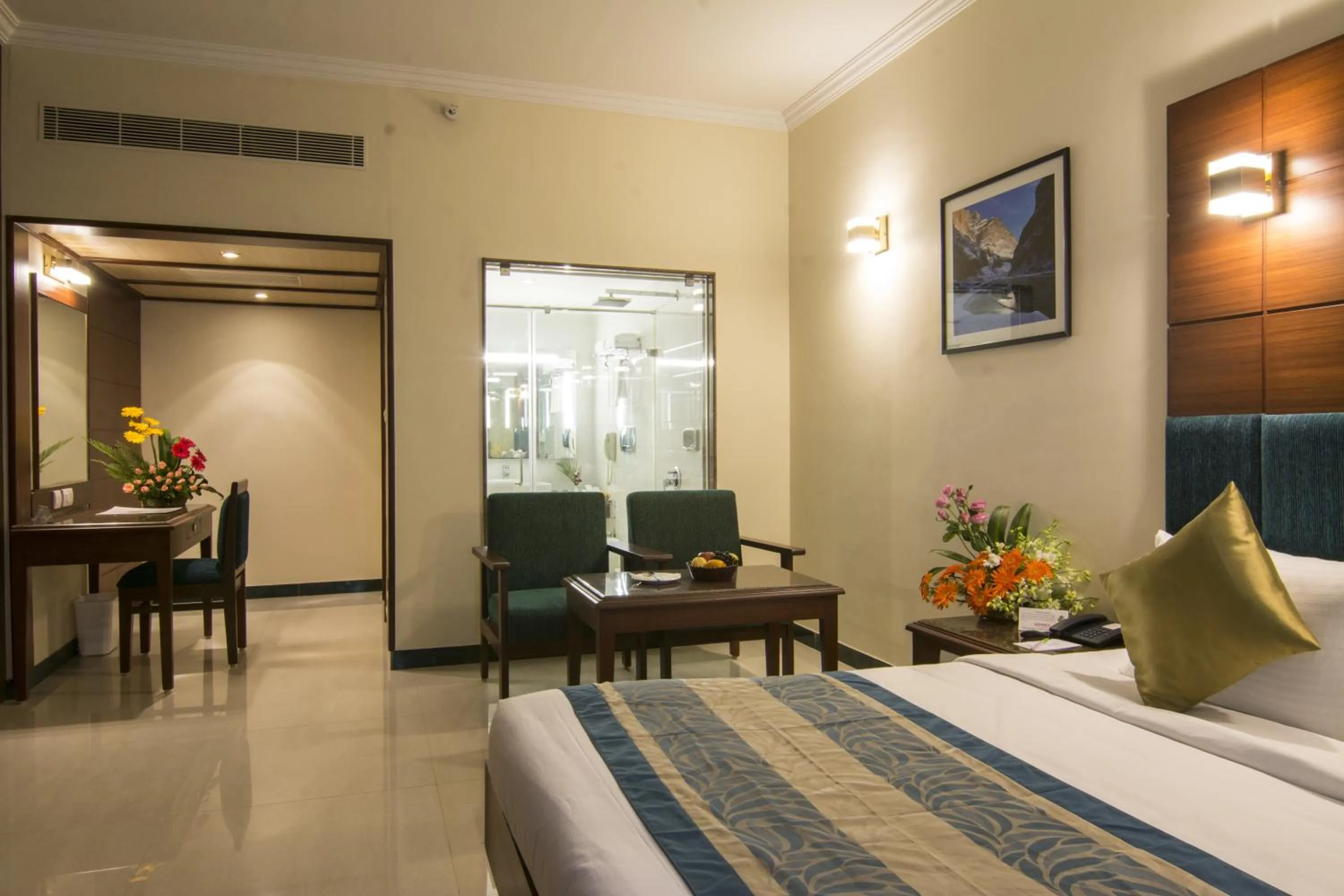 Seating area in Shenbaga Hotel And Convention Centre