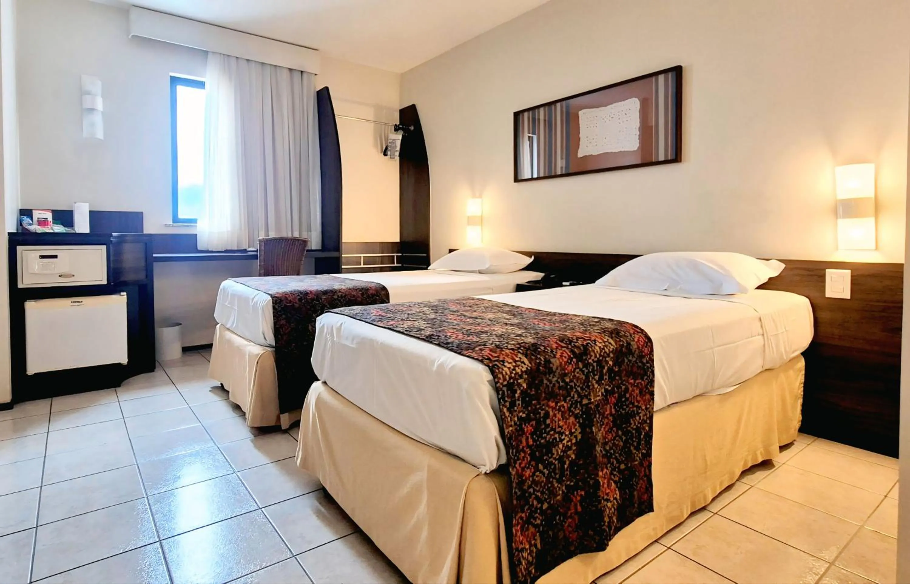 Bedroom, Bed in Hotel Sonata de Iracema