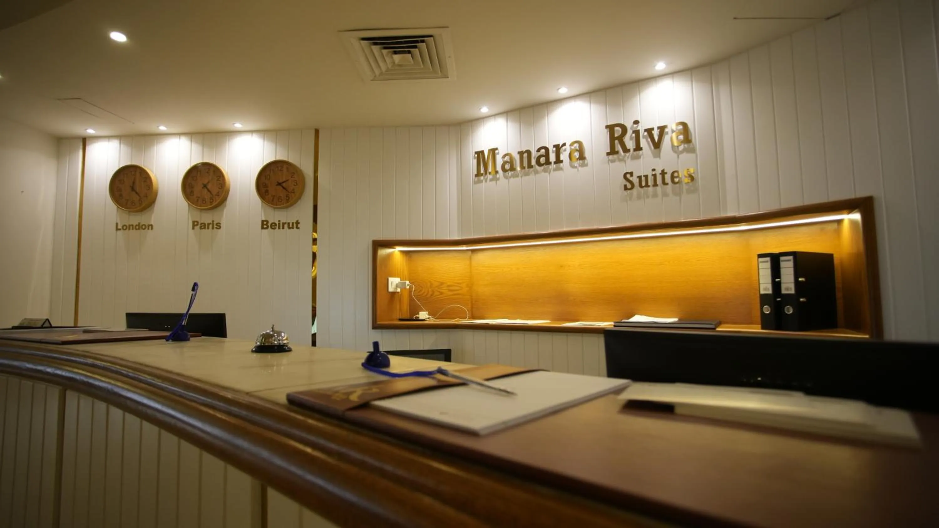 Lobby or reception in Manara Riva Suites