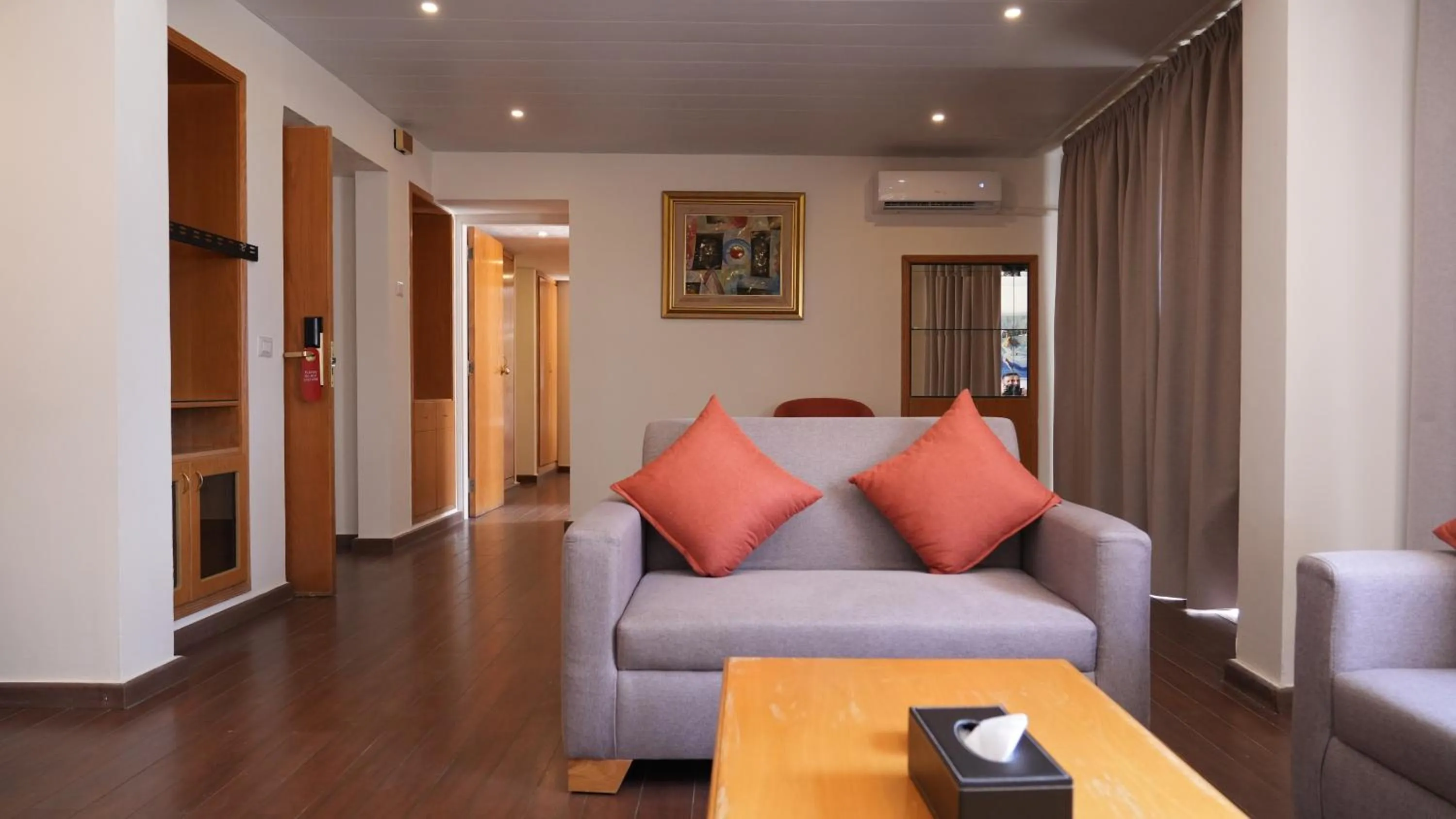 Living room in Manara Riva Suites