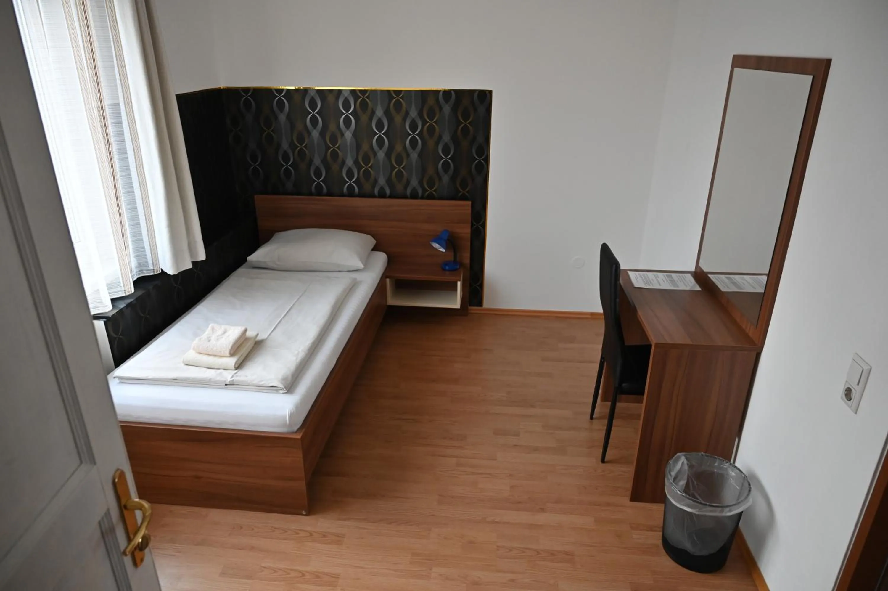 Bed in Pension Haus Nova