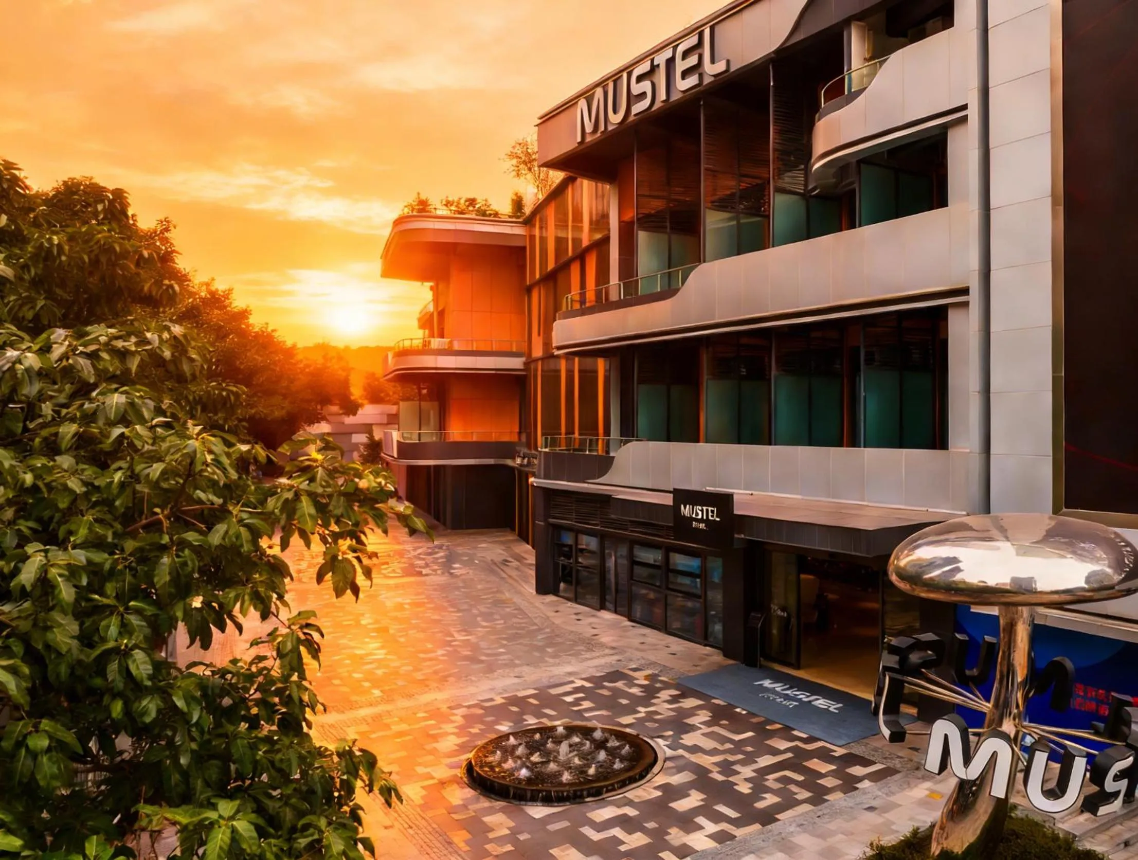 Property building in The Mustel Hotel Chongqing Hongyadong