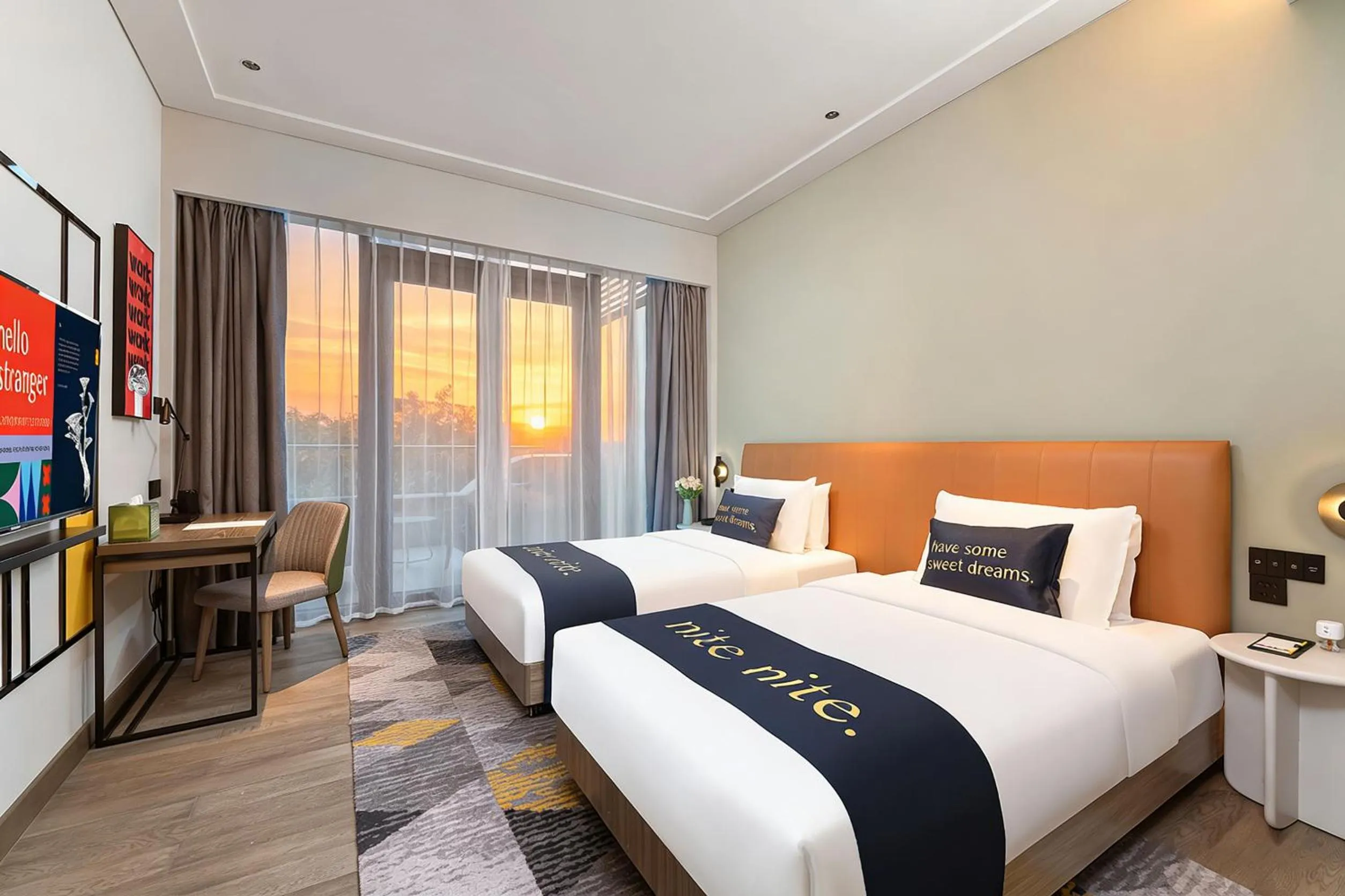 Photo of the whole room, Bed in The Mustel Hotel Chongqing Hongyadong