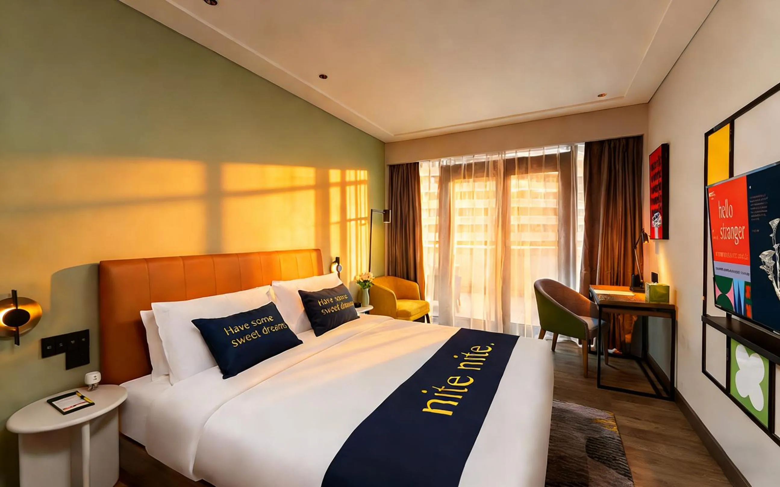 Photo of the whole room, Bed in The Mustel Hotel Chongqing Hongyadong