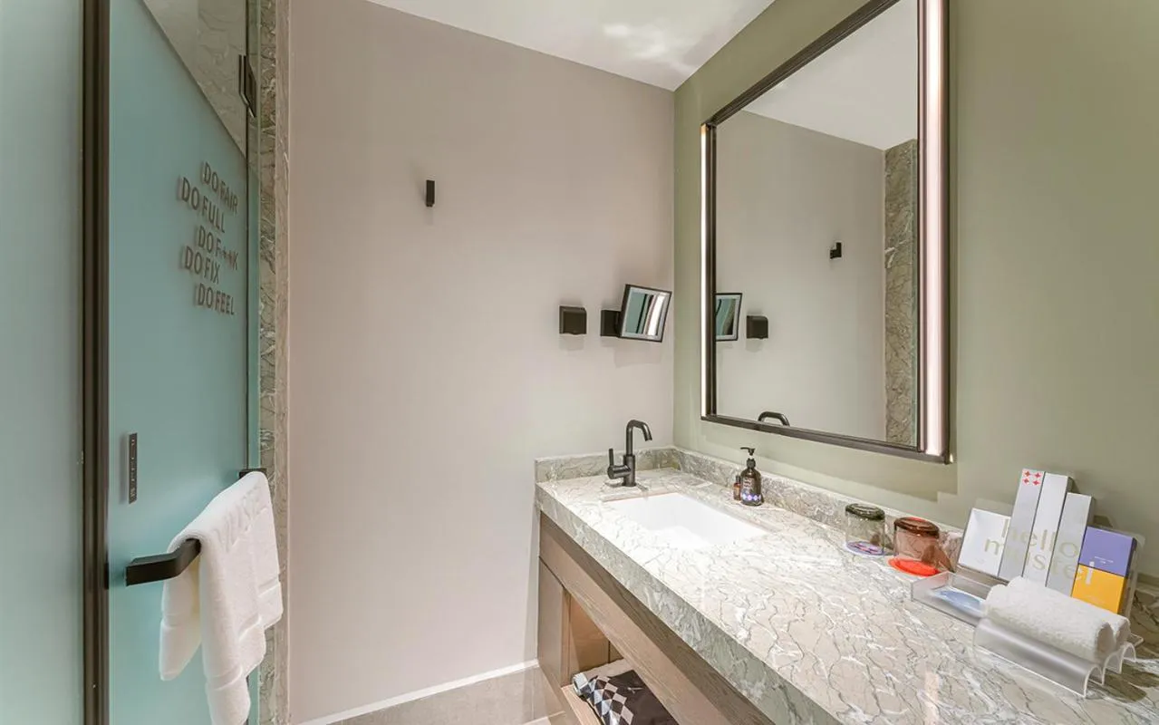 Bathroom in The Mustel Hotel Chongqing Hongyadong