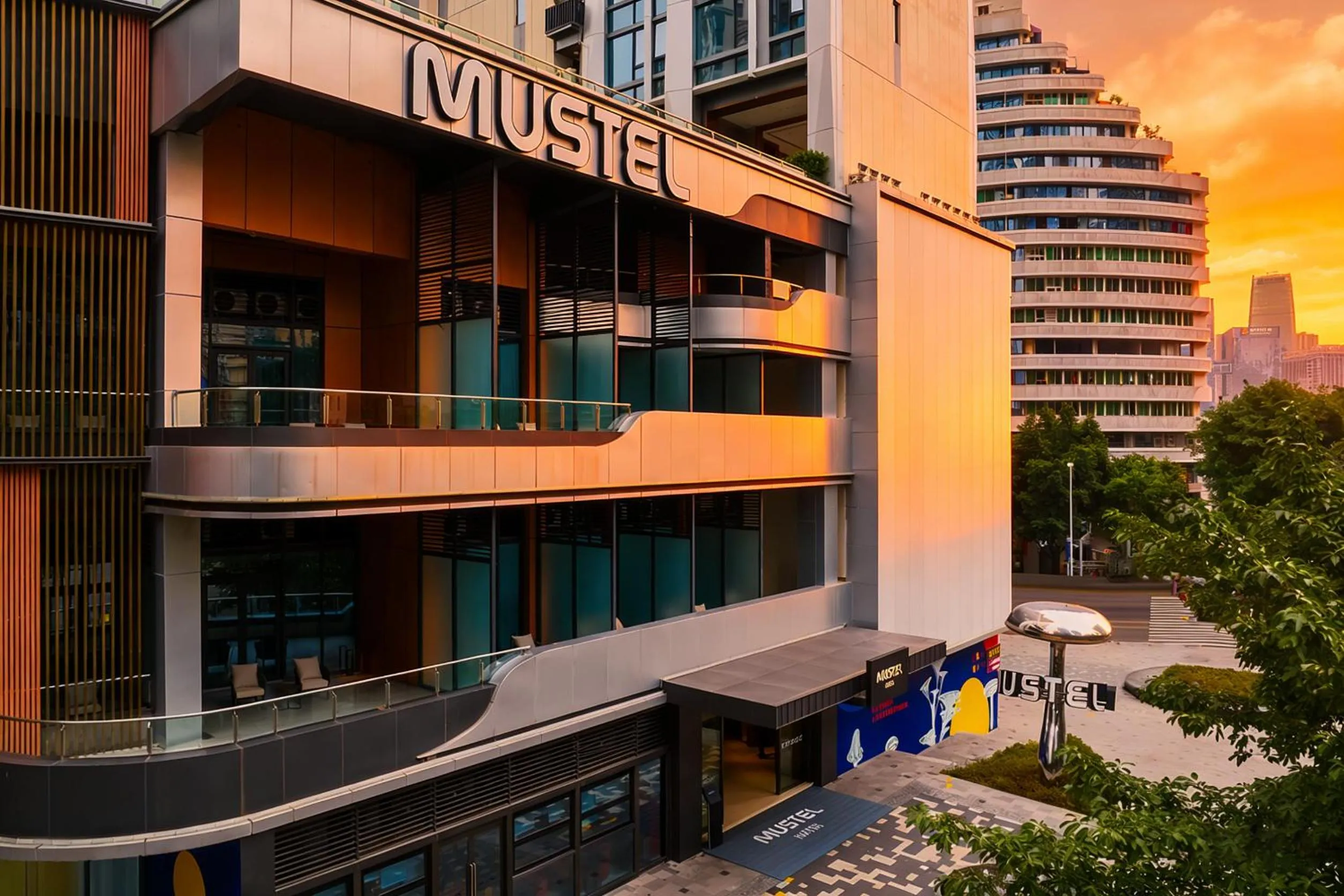 Property building in The Mustel Hotel Chongqing Hongyadong