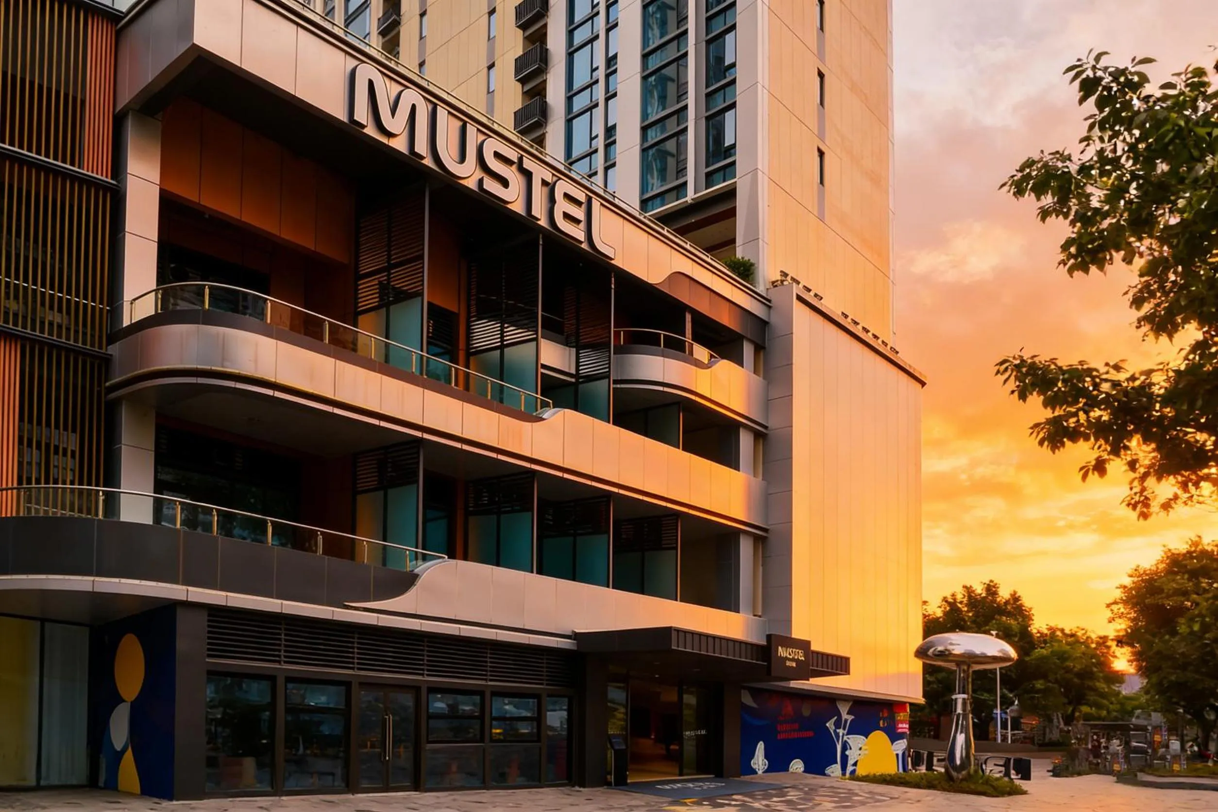 Property building in The Mustel Hotel Chongqing Hongyadong