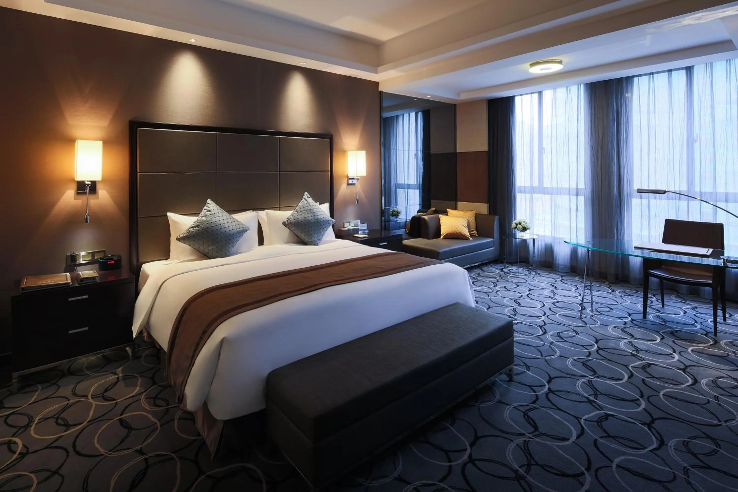 Bedroom, Bed in Millennium Hotel Fuqing
