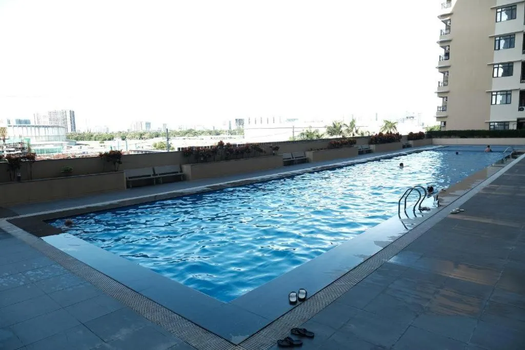 Pool view in Golden Seagulls Hotel