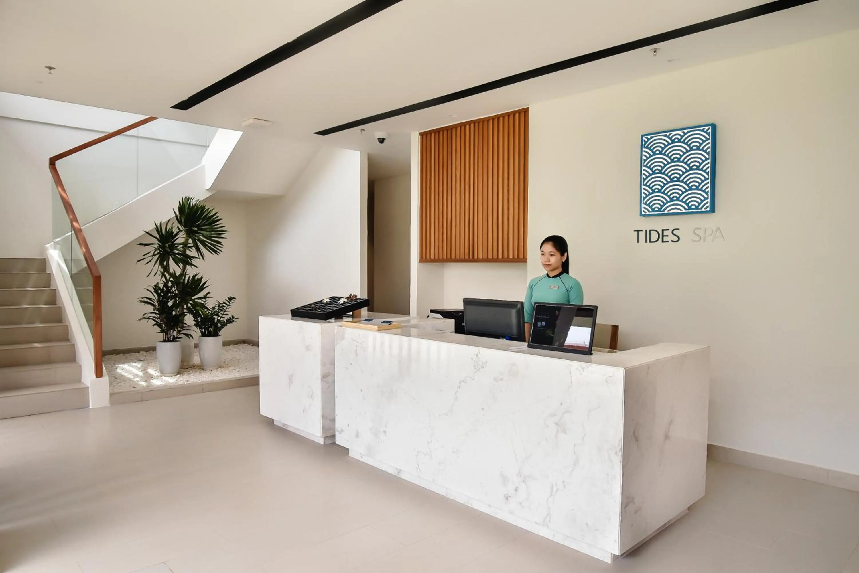 Lobby or reception in The Ocean Resort Danang