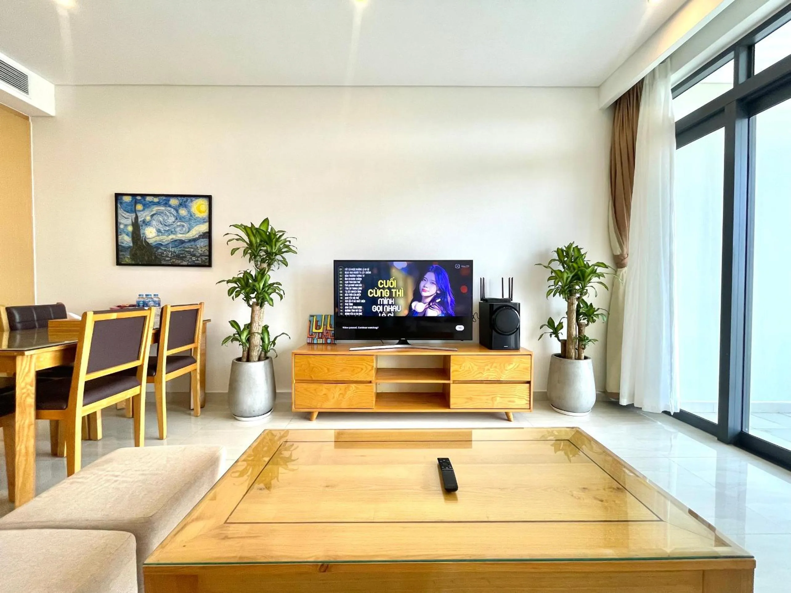 Living room in The Ocean Resort Danang