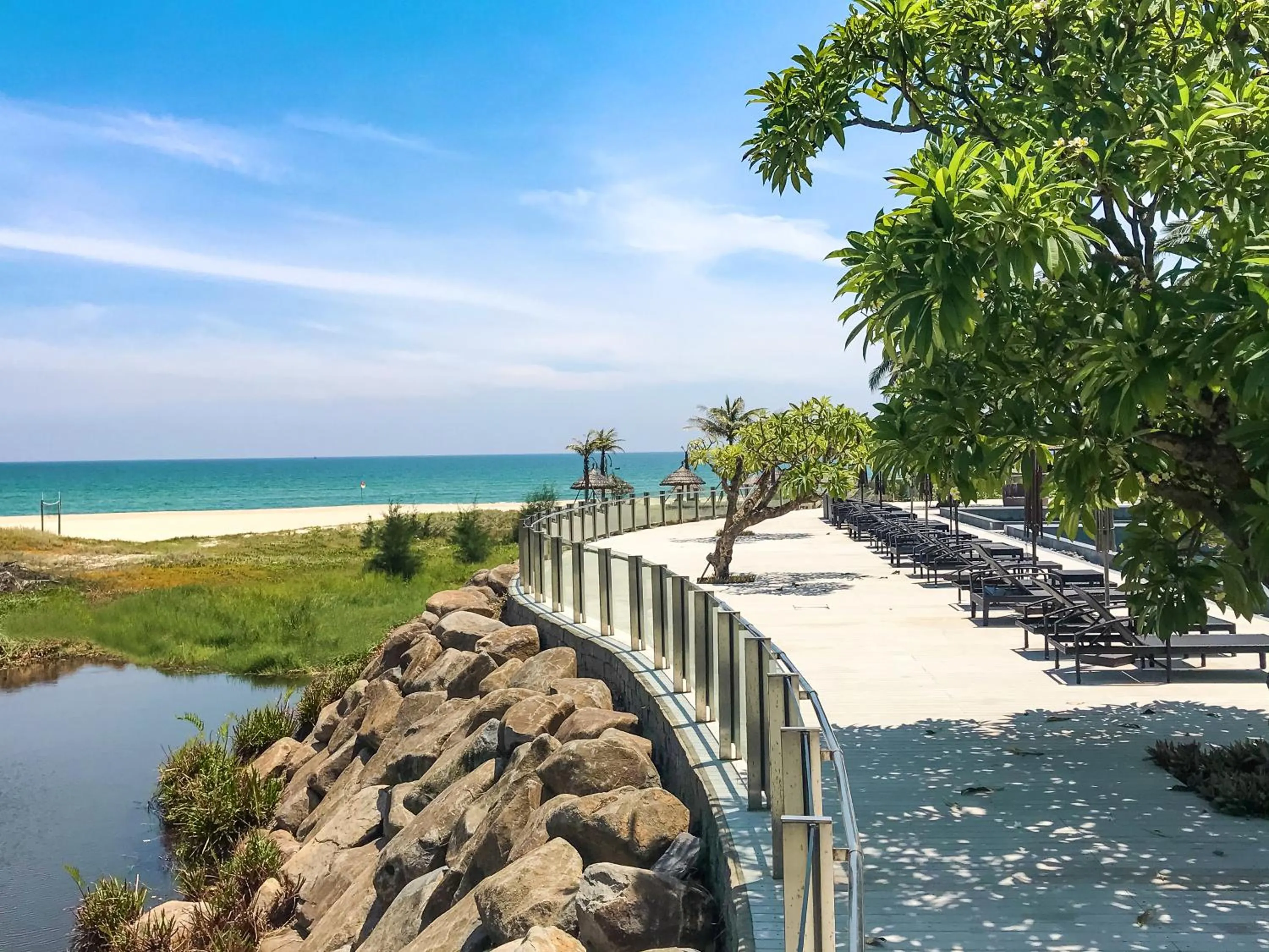 Natural landscape in The Ocean Resort Danang