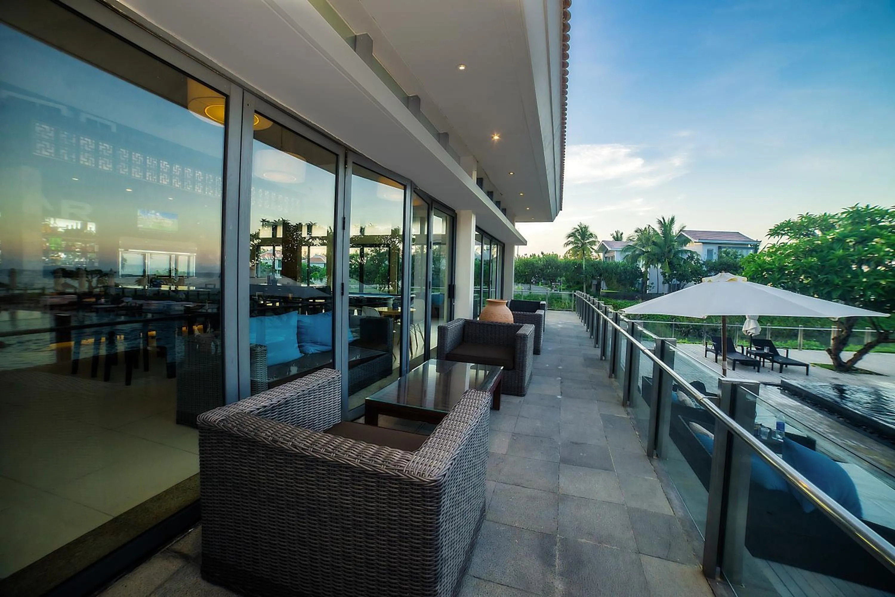 Balcony/Terrace in The Ocean Resort Danang