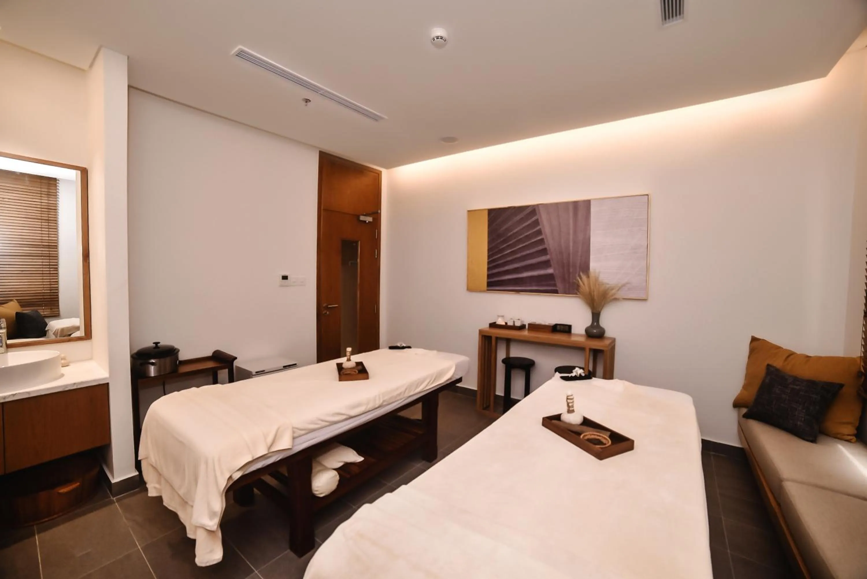 Bed in The Ocean Resort Danang