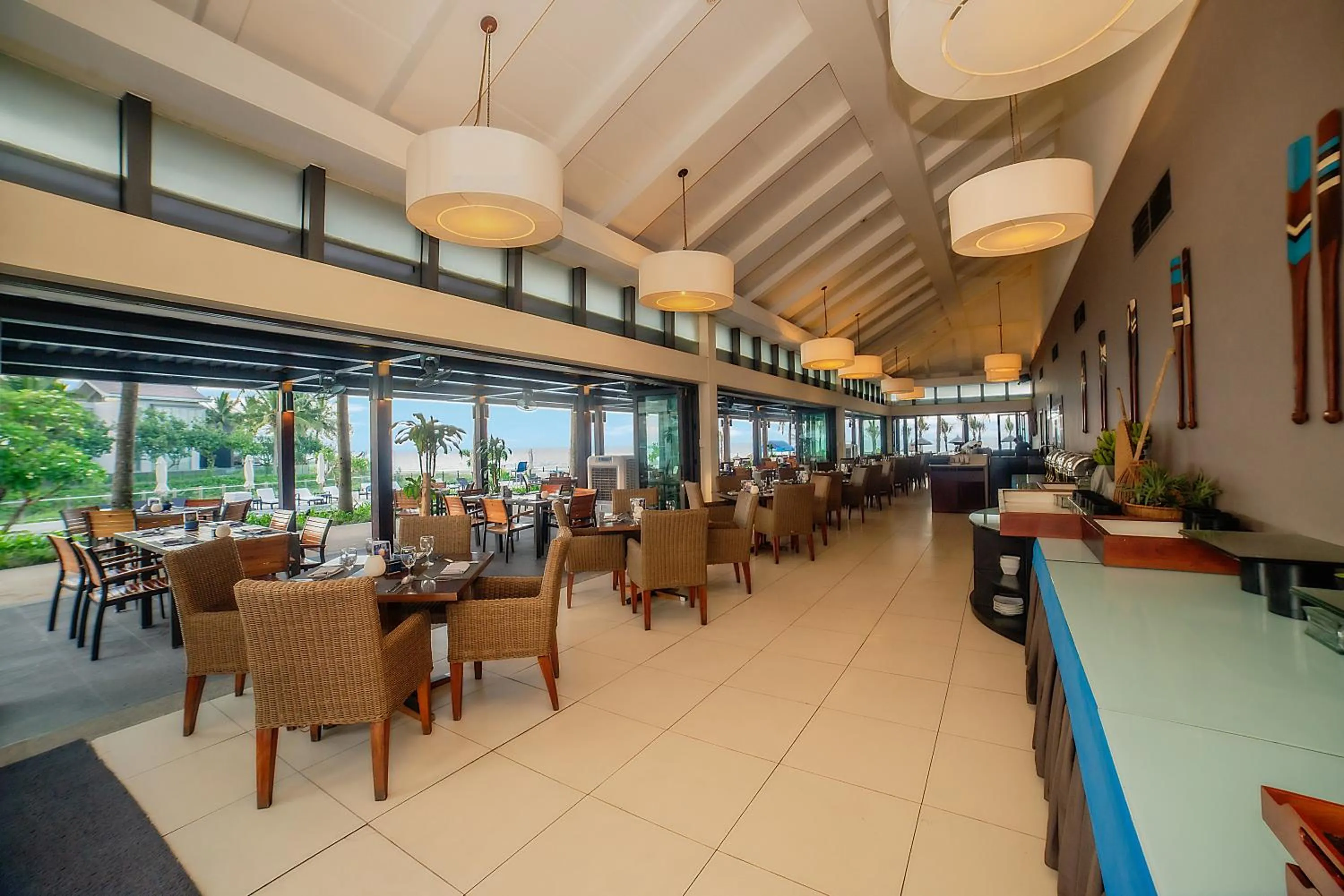 Restaurant/places to eat in The Ocean Resort Danang