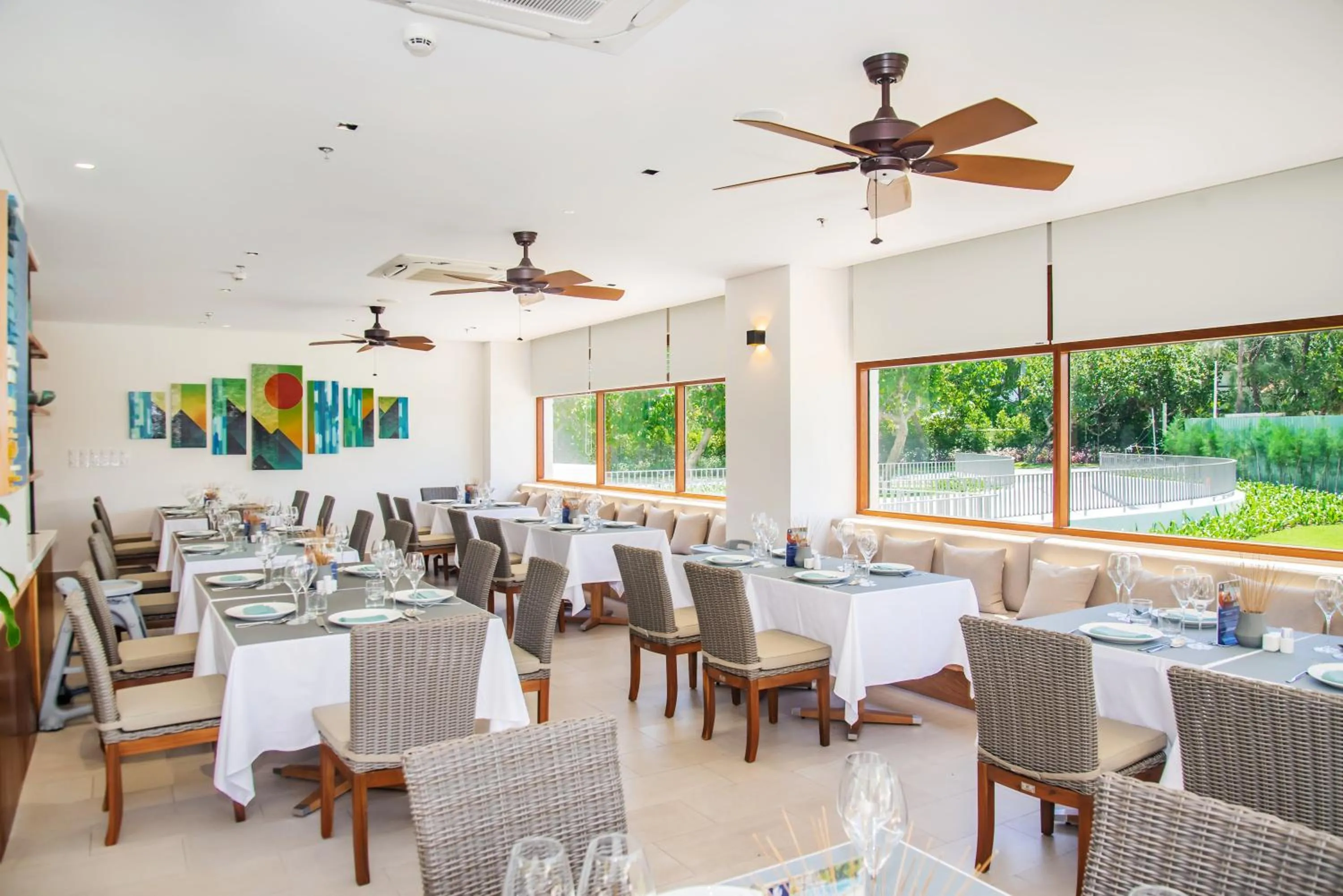 Restaurant/places to eat in The Ocean Resort Danang