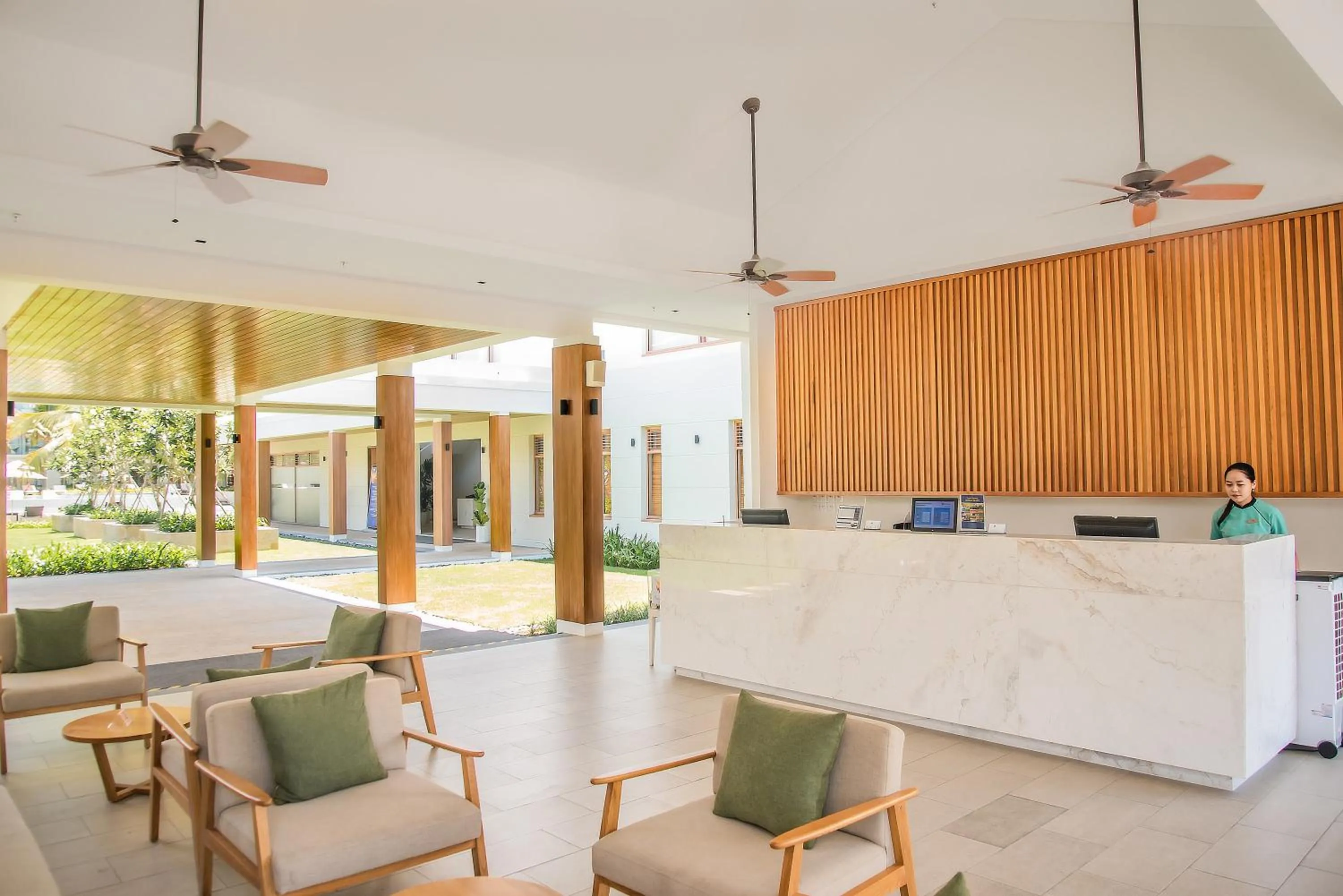 Lobby or reception in The Ocean Resort Danang