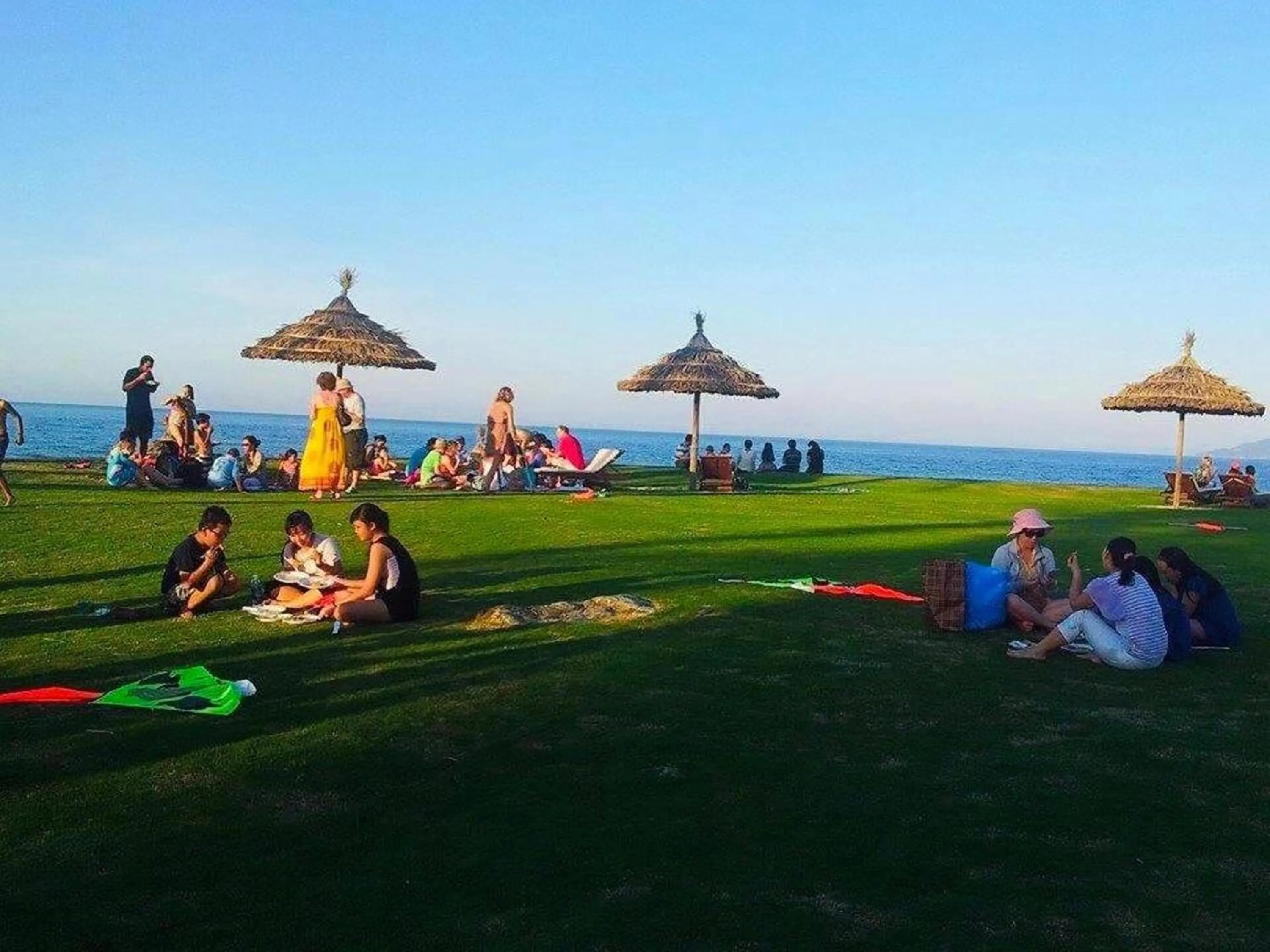 Beach in The Ocean Resort Danang