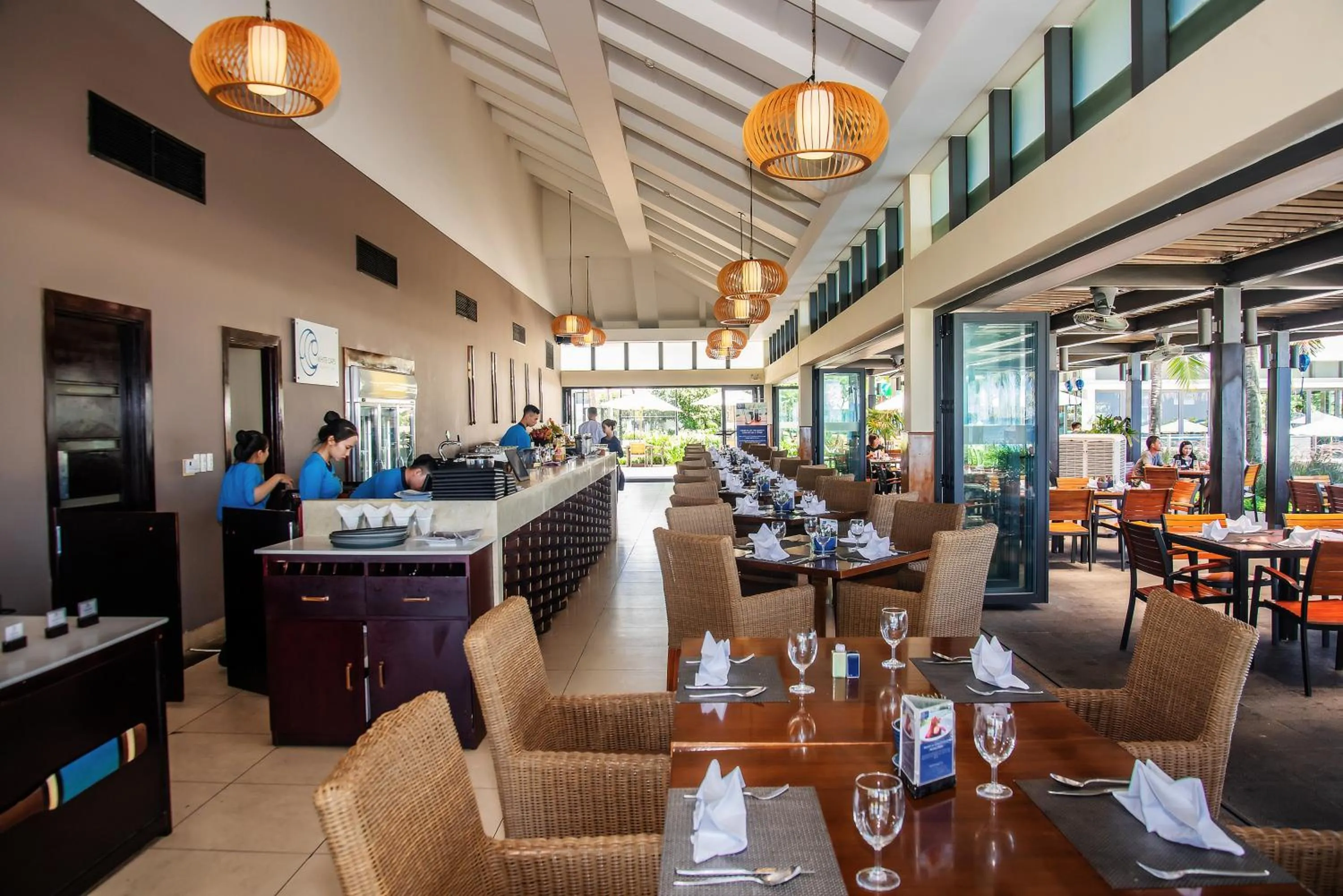 Restaurant/places to eat in The Ocean Resort Danang