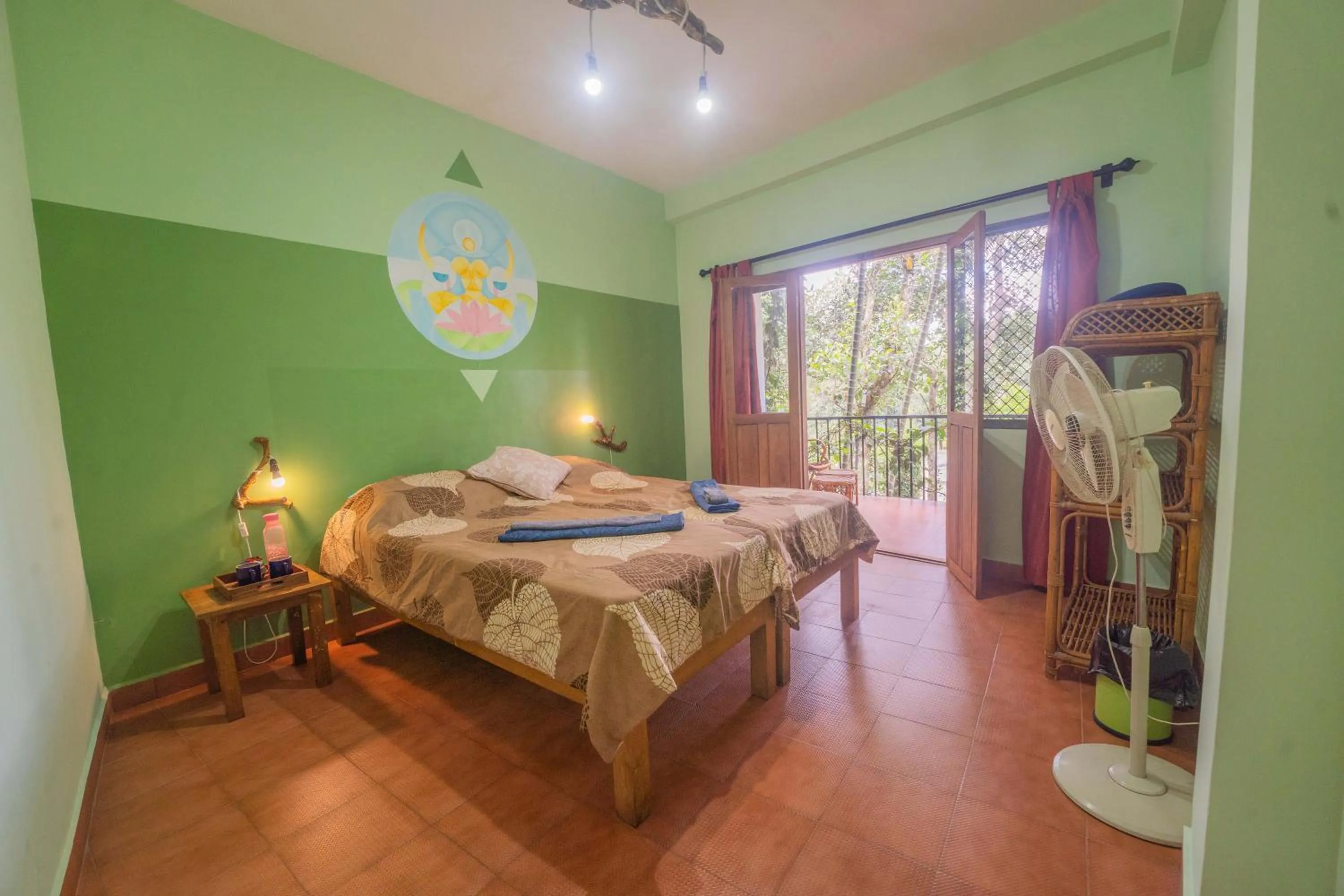 Bedroom, Bed in Chrissie's Hotel