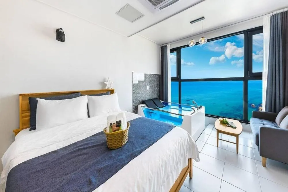 Bed in The Great Ocean Pension