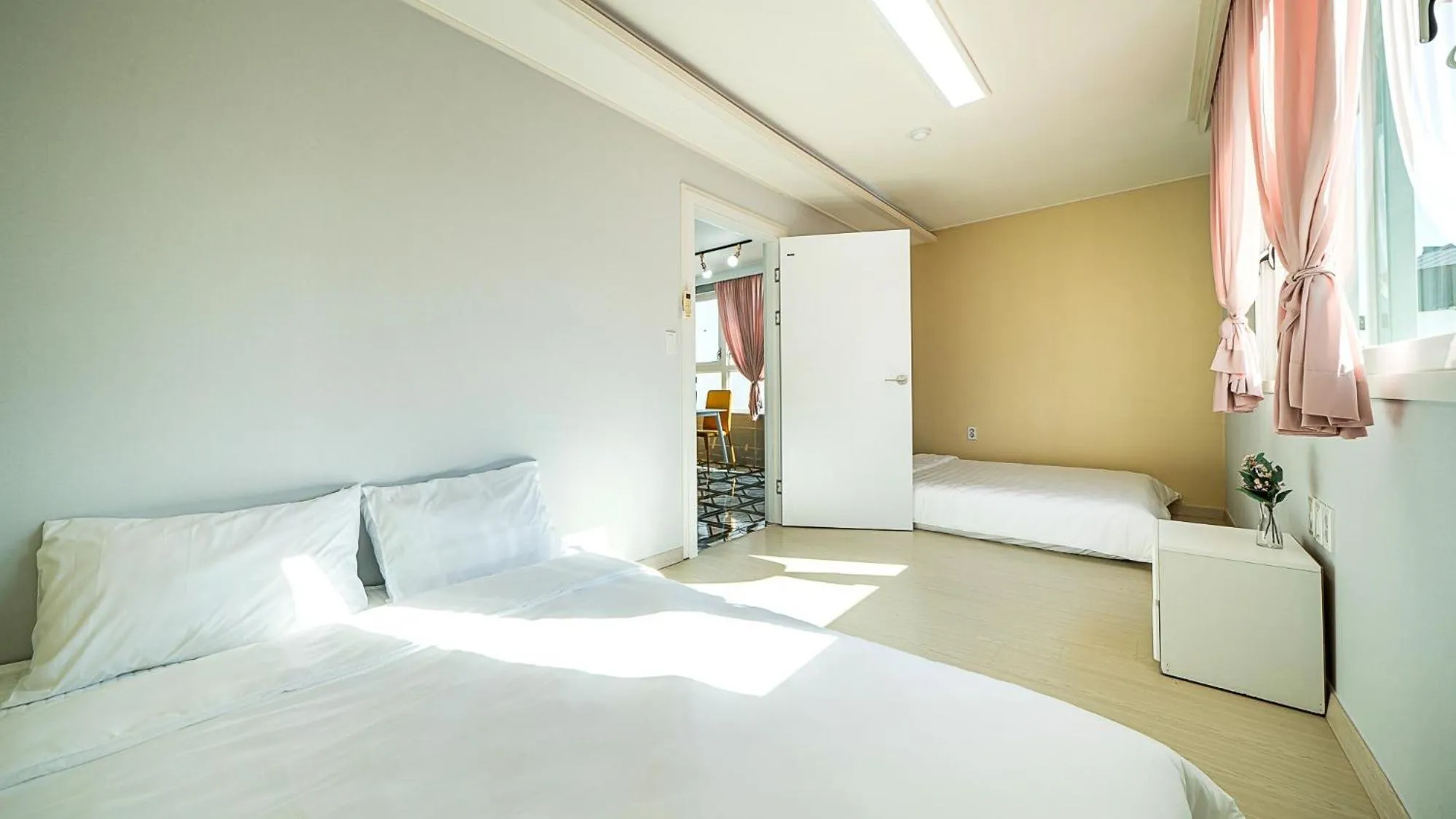 Bed in Geoje Memory Kidspoolvilla