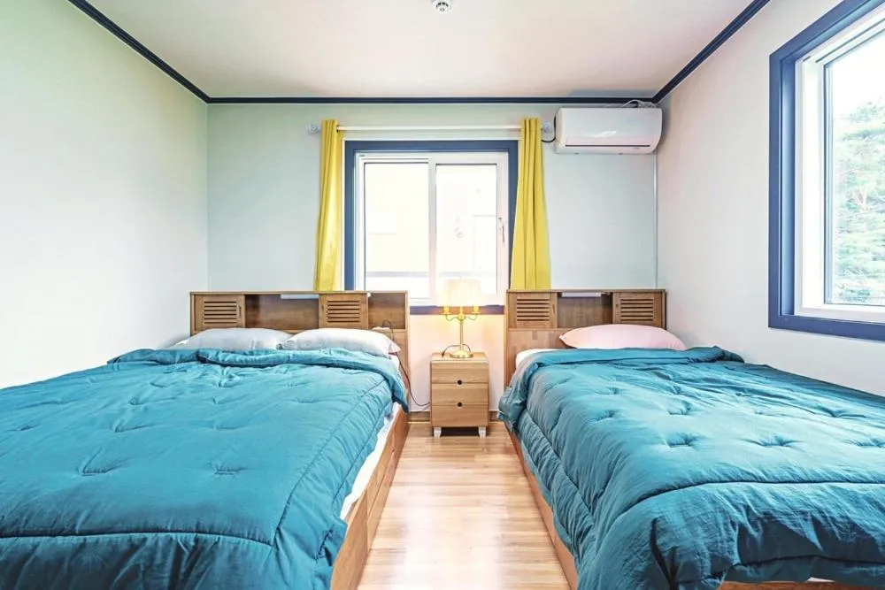 Bed in Gangneung Spring Private House