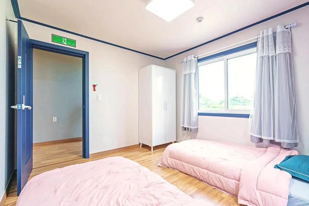 Bed in Gangneung Spring Private House