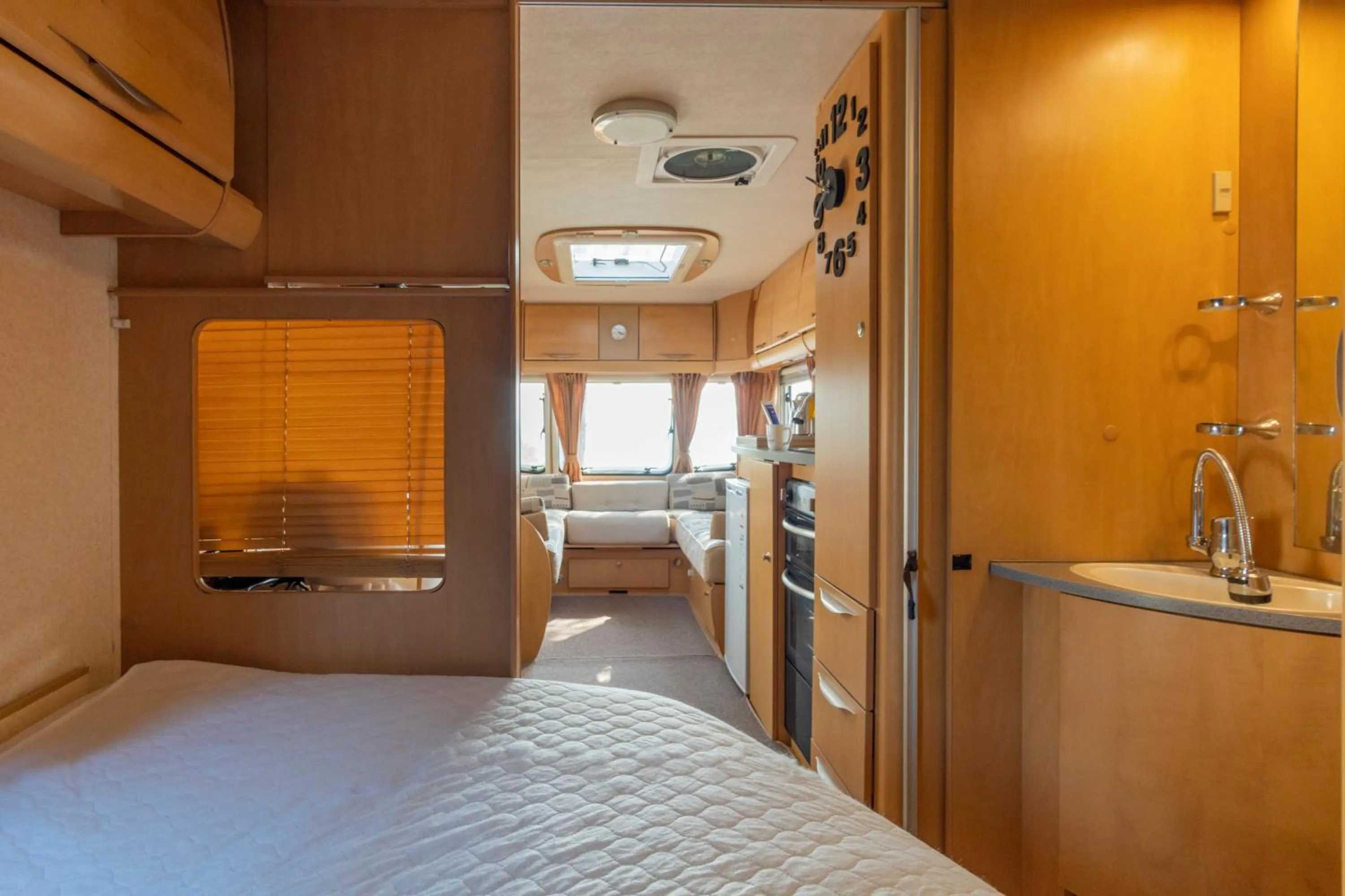 Bed in Yeosu Gyeongdo Pension