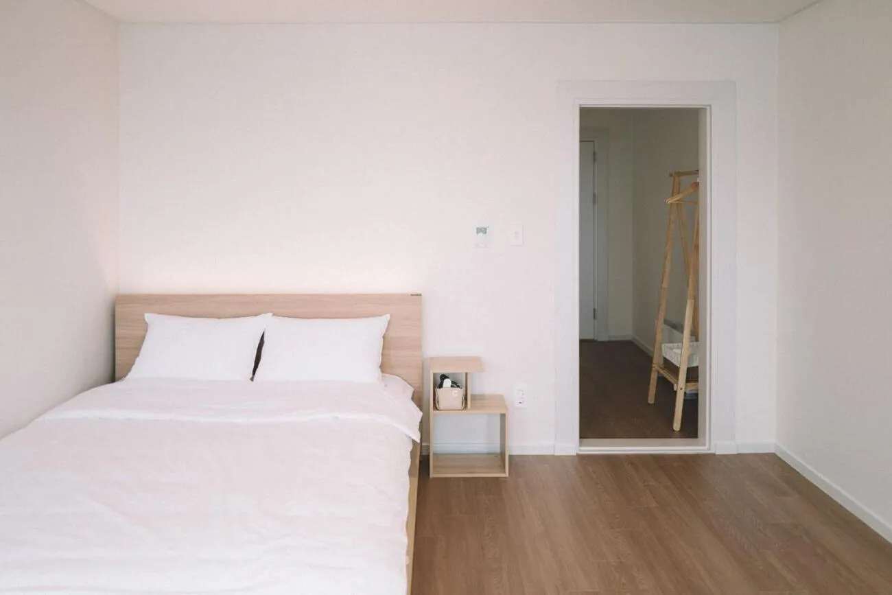 Bed in Namhae Doojip Pension