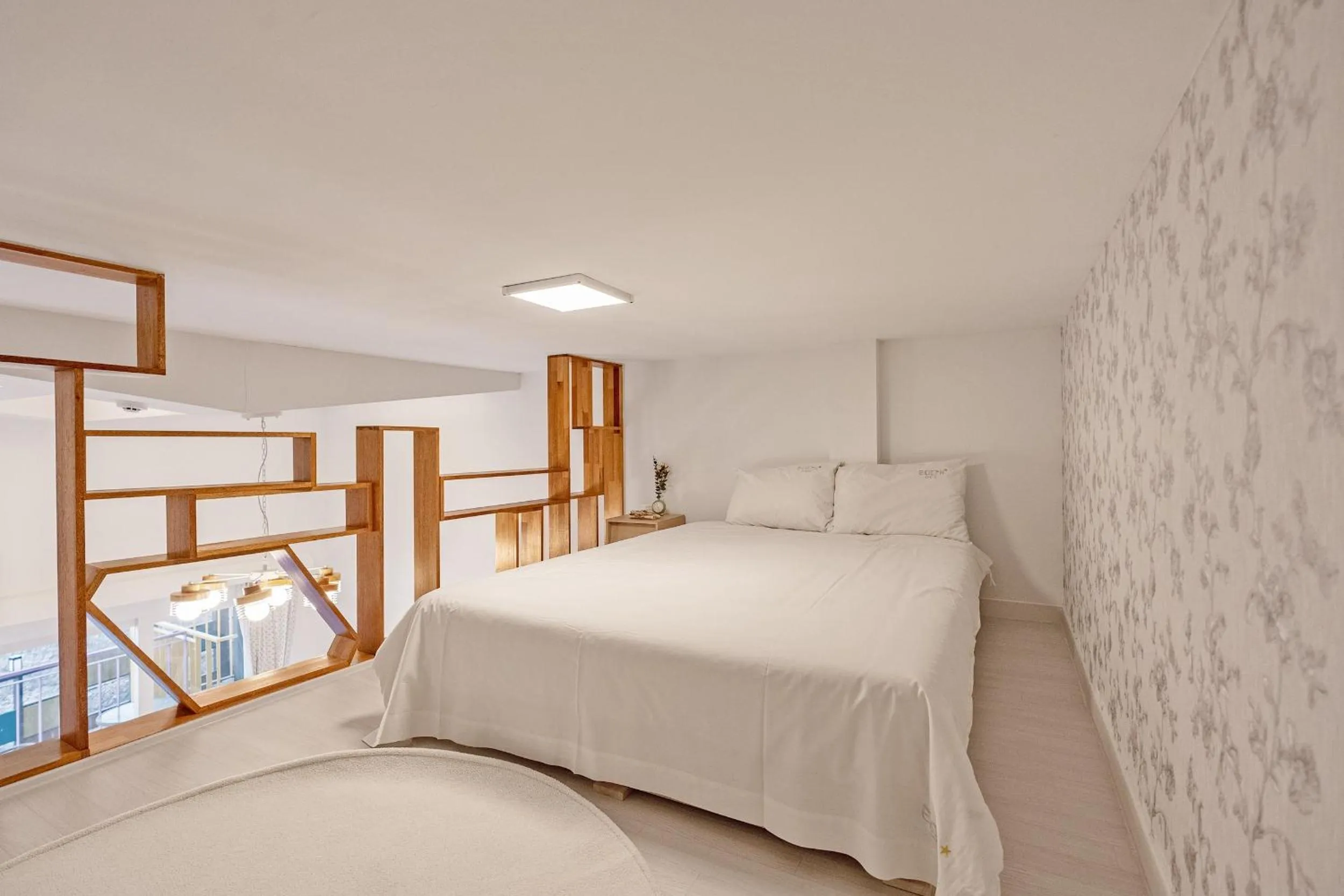 Bed in Gyeongju Edis Poolvilla