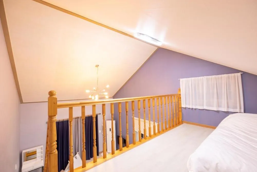 Bed in Taean Oceanhill Resort Pension