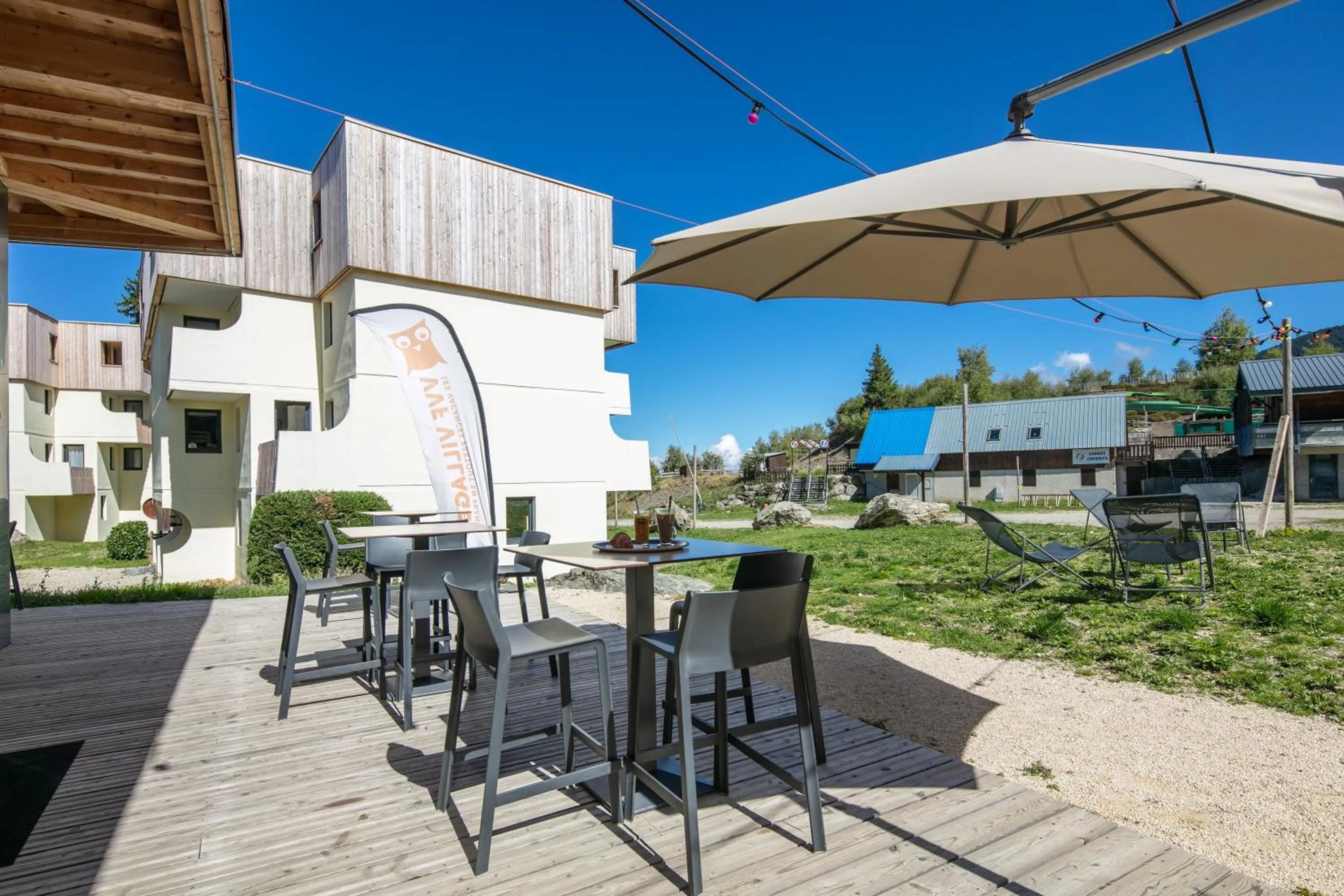 Patio in VVF Les 7 Laux Massif de Belledonne