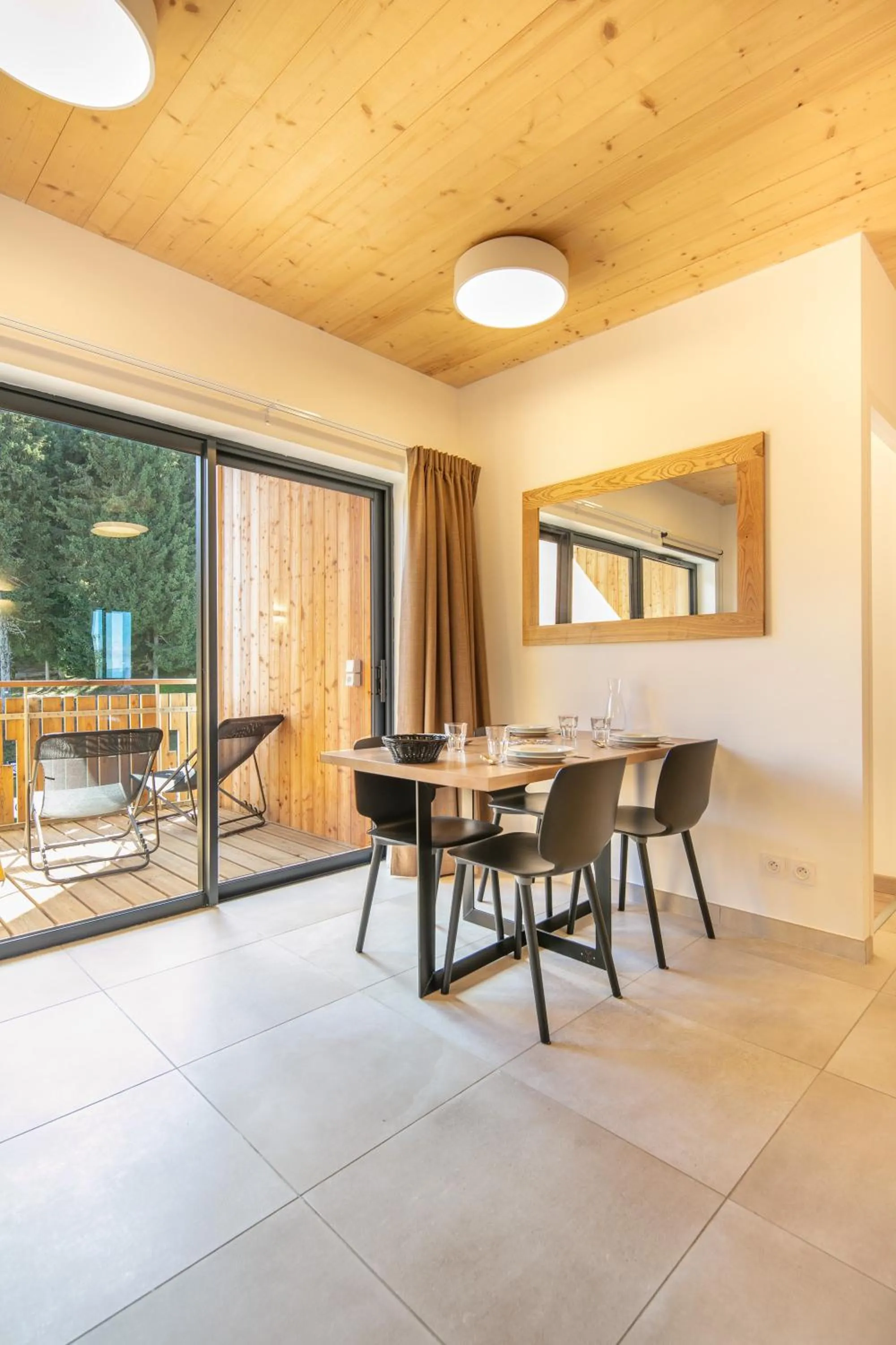 Dining area in VVF Les 7 Laux Massif de Belledonne