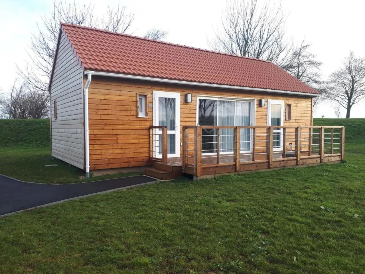 Facade/entrance in VVF Normandie Veules-les-Roses