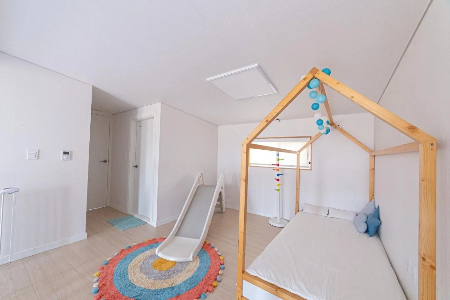 Bed in Gyeongju Ahnhouse Kids Poolvilla