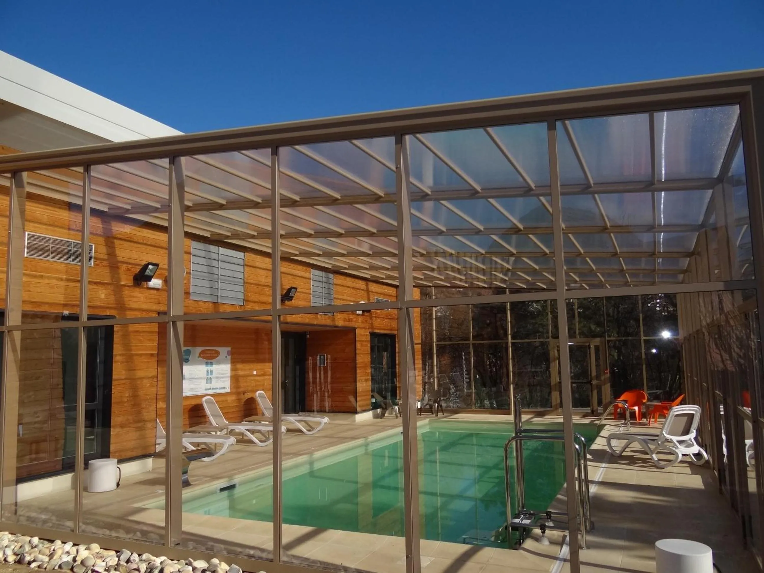 Swimming pool in VVF Plaine d'Alsace Obernai Strasbourg